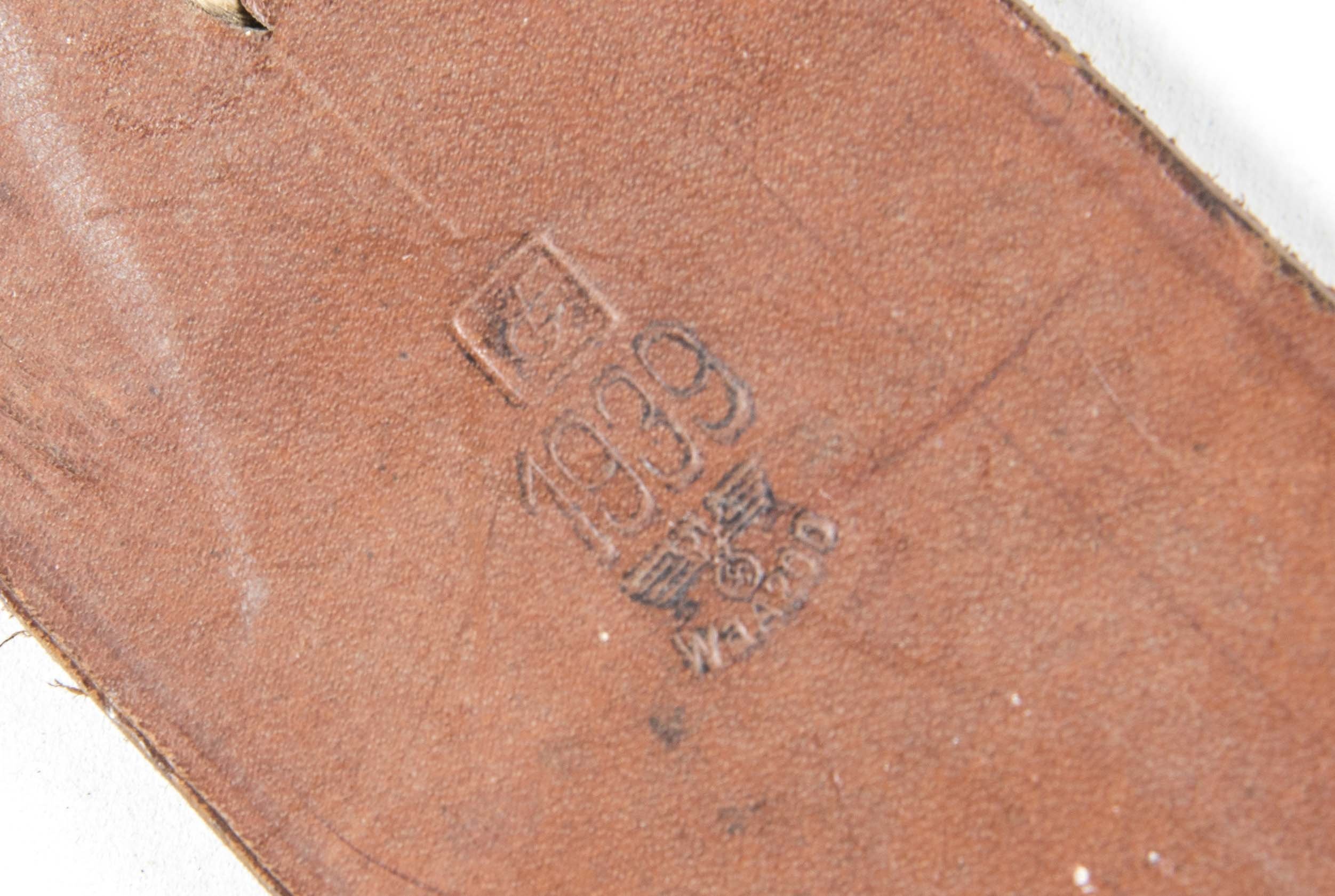 Single MG34 u. MG42 lafette carrying strap dated 1939 — image 2