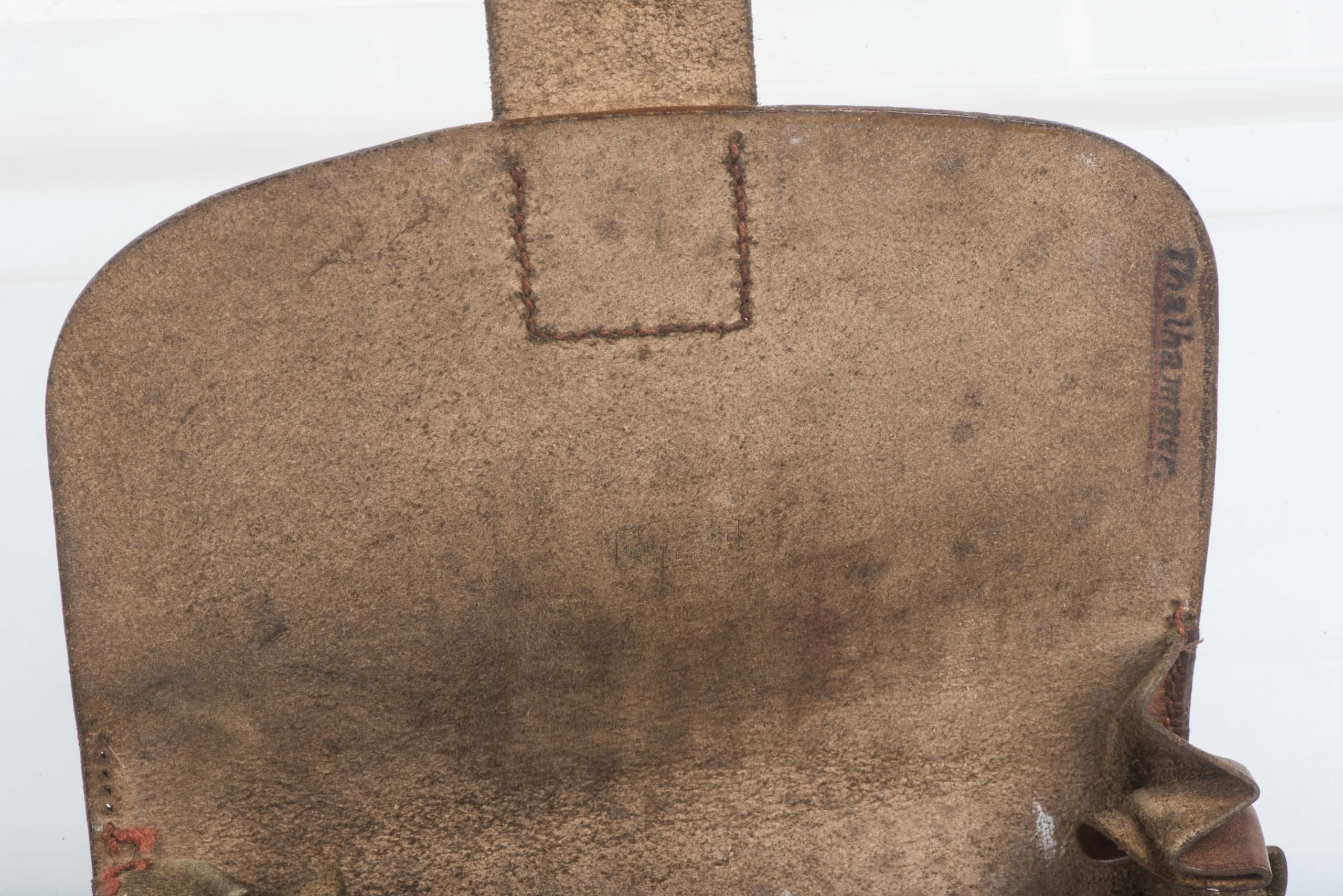 Brown mapcase marked LLG Sattler Wurtt Stuttgart 1937 named Malhammer — image 5