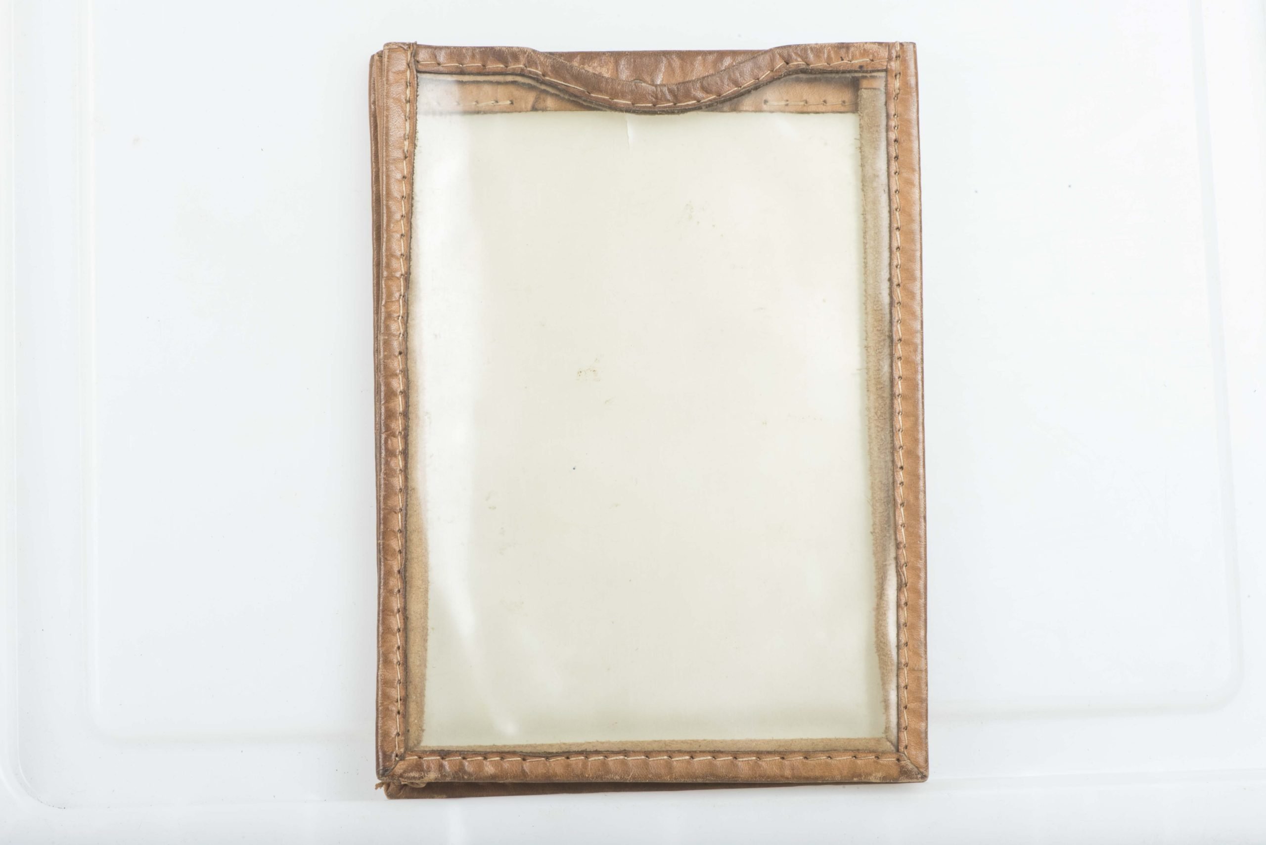 Clear mapcase insert marked G. Heinichen Dresden 1937 — image 3