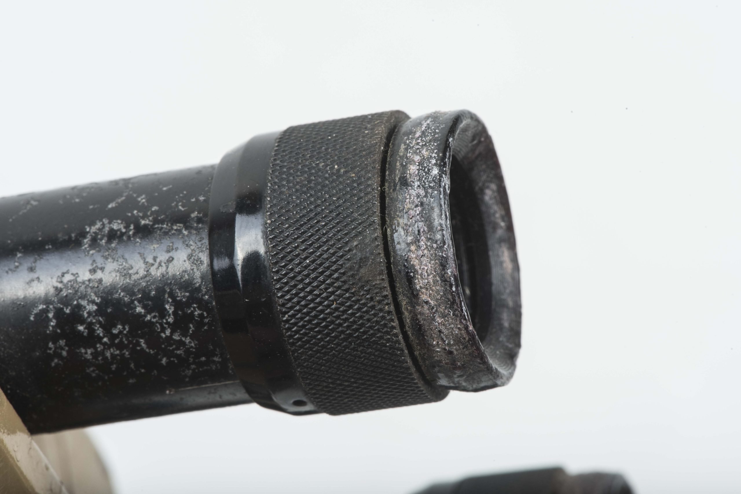 Rare tan 8×24 binoculars made by Huet, Paris marked H/6400 — image 12