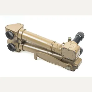 Rare tan 8×24 binoculars made by Huet, Paris marked H/6400