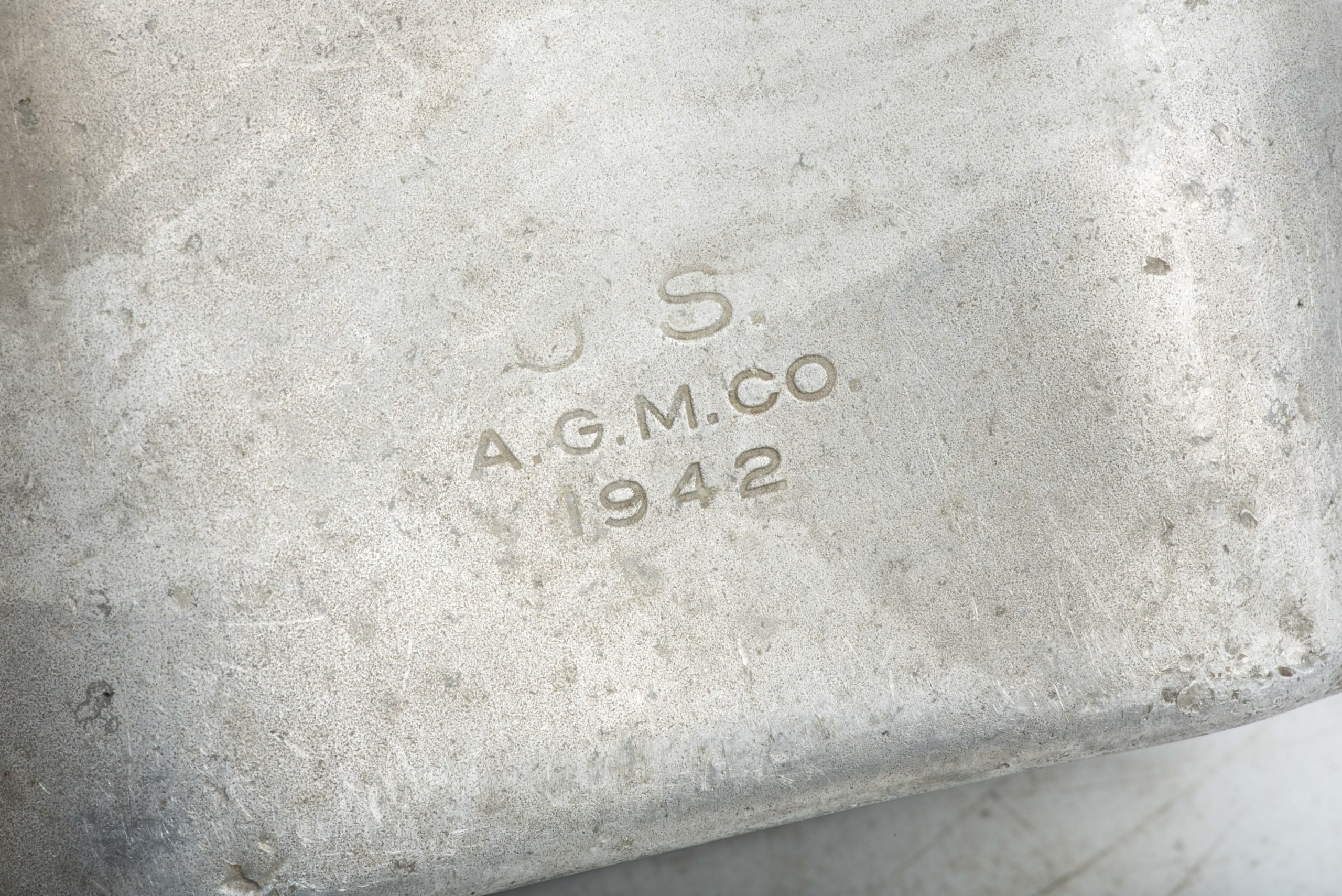 US canteen set marked Baker 1941 / AGM Co 1942 — image 5