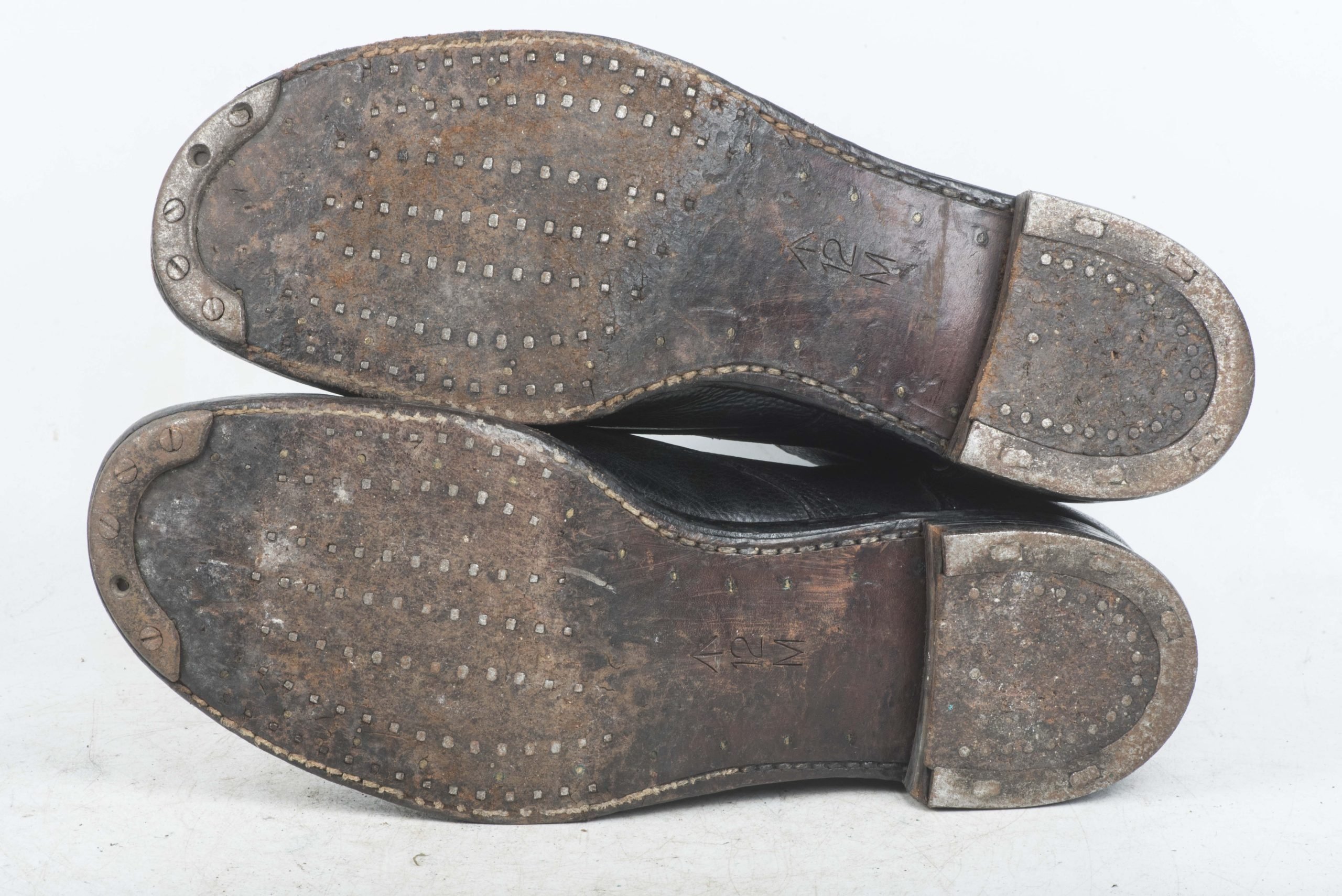 British ammo boots marked John 12 M 1944 — image 4