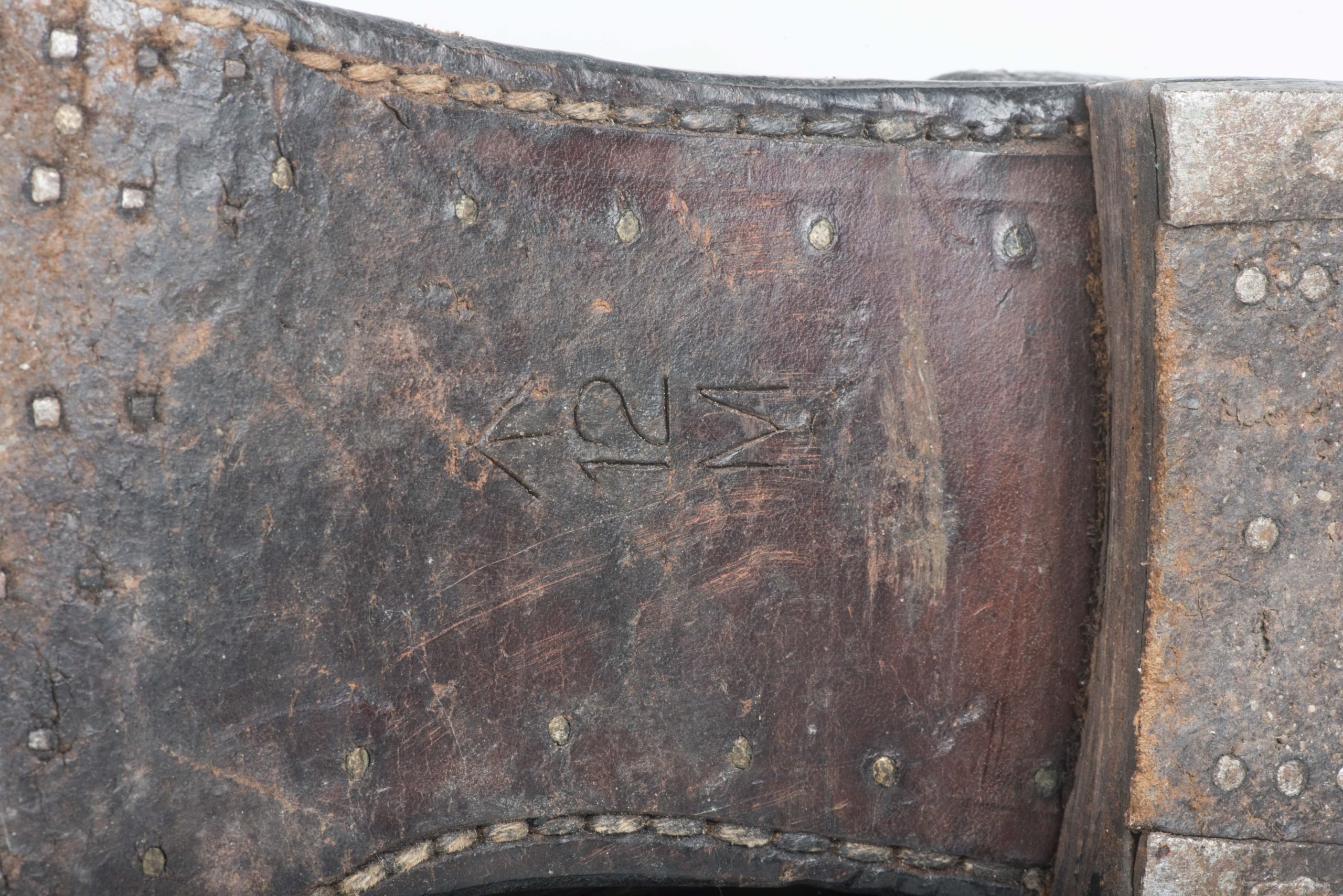 British ammo boots marked John 12 M 1944 — image 5