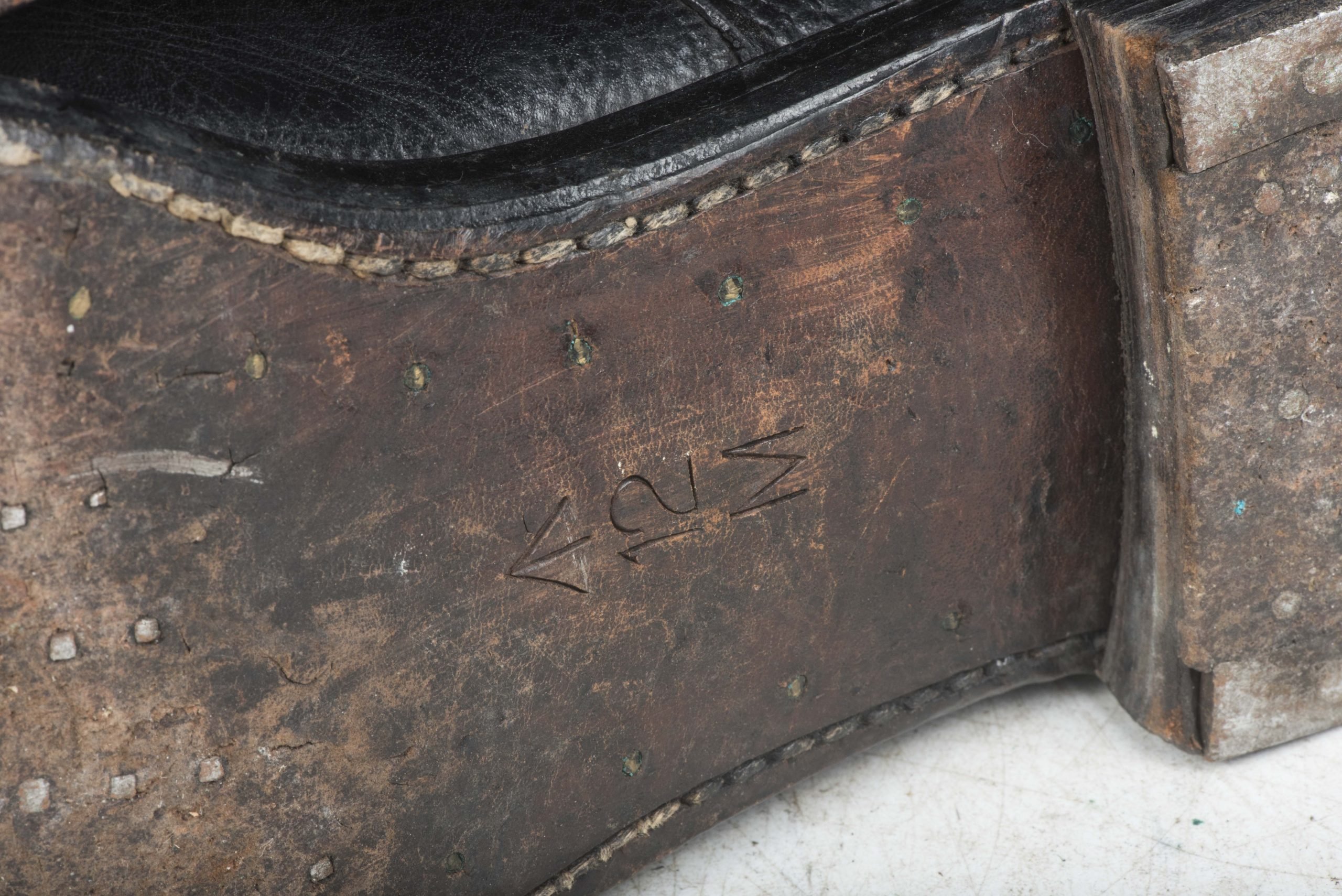 British ammo boots marked John 12 M 1944 — image 6