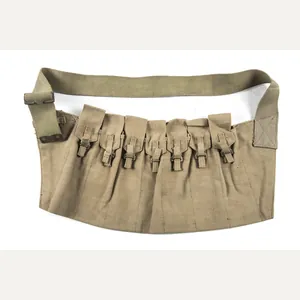 Woodwork find British paratrooper Stengun magazine bandoleer dated 1942