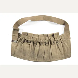 Woodwork find British paratrooper Stengun magazine bandoleer dated 1942