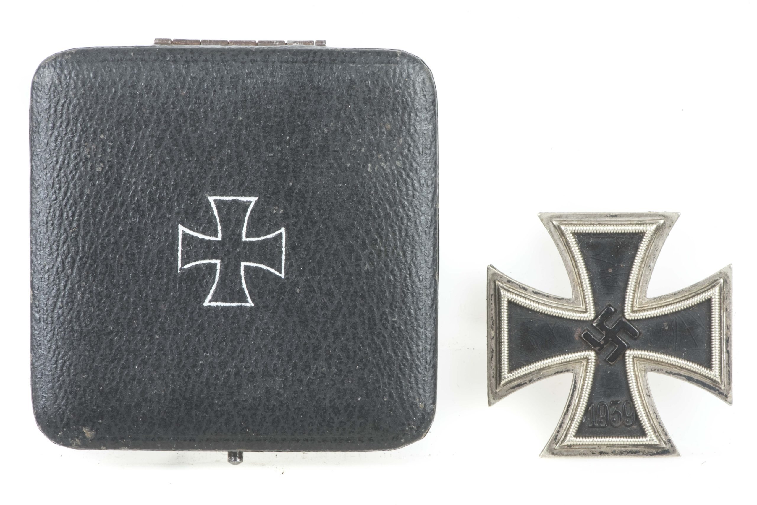 Cased Iron Cross first class by Deumer marked 3