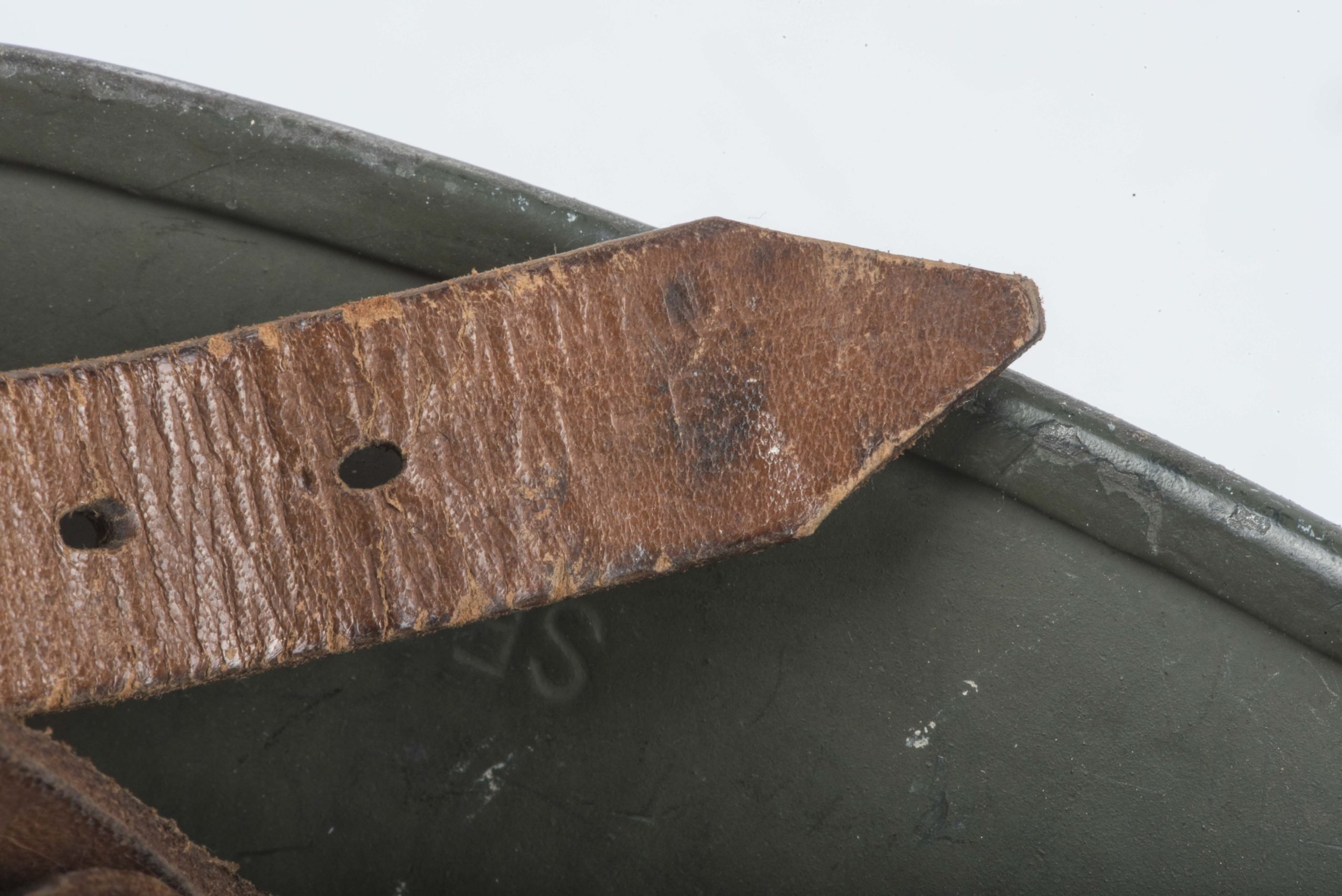 Spectacular SE66 M35 Heer double decal helmet — image 17