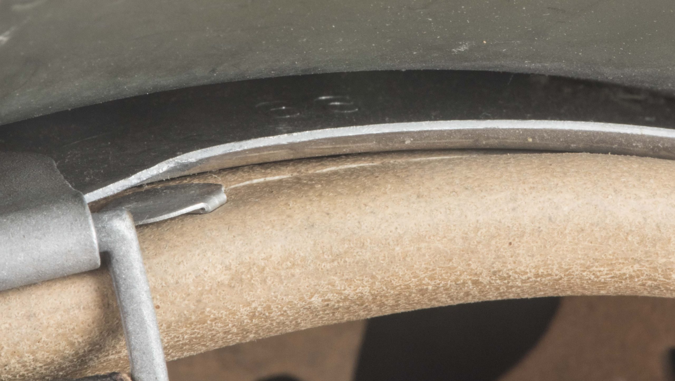 Spectacular SE66 M35 Heer double decal helmet — image 22