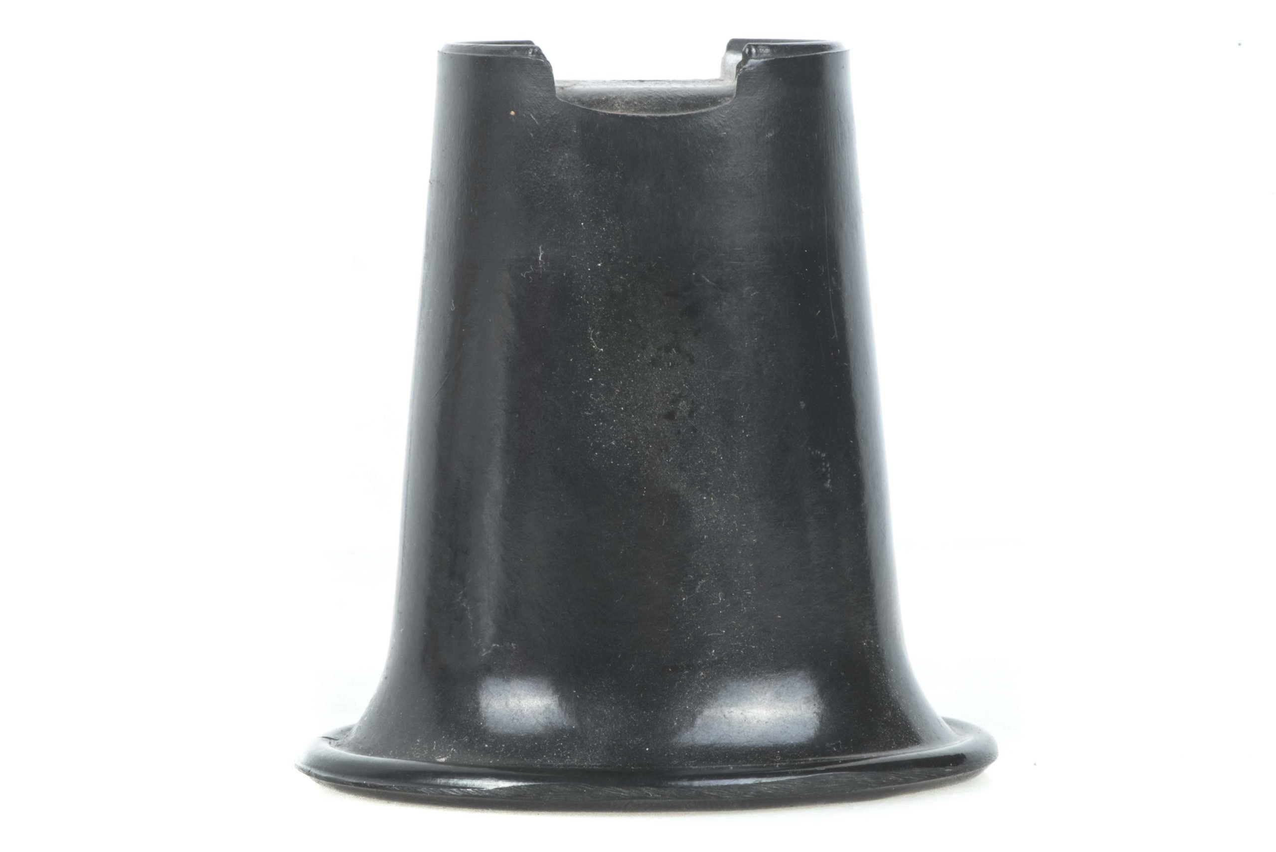 Black bakelite canteen cup marked 7M/S