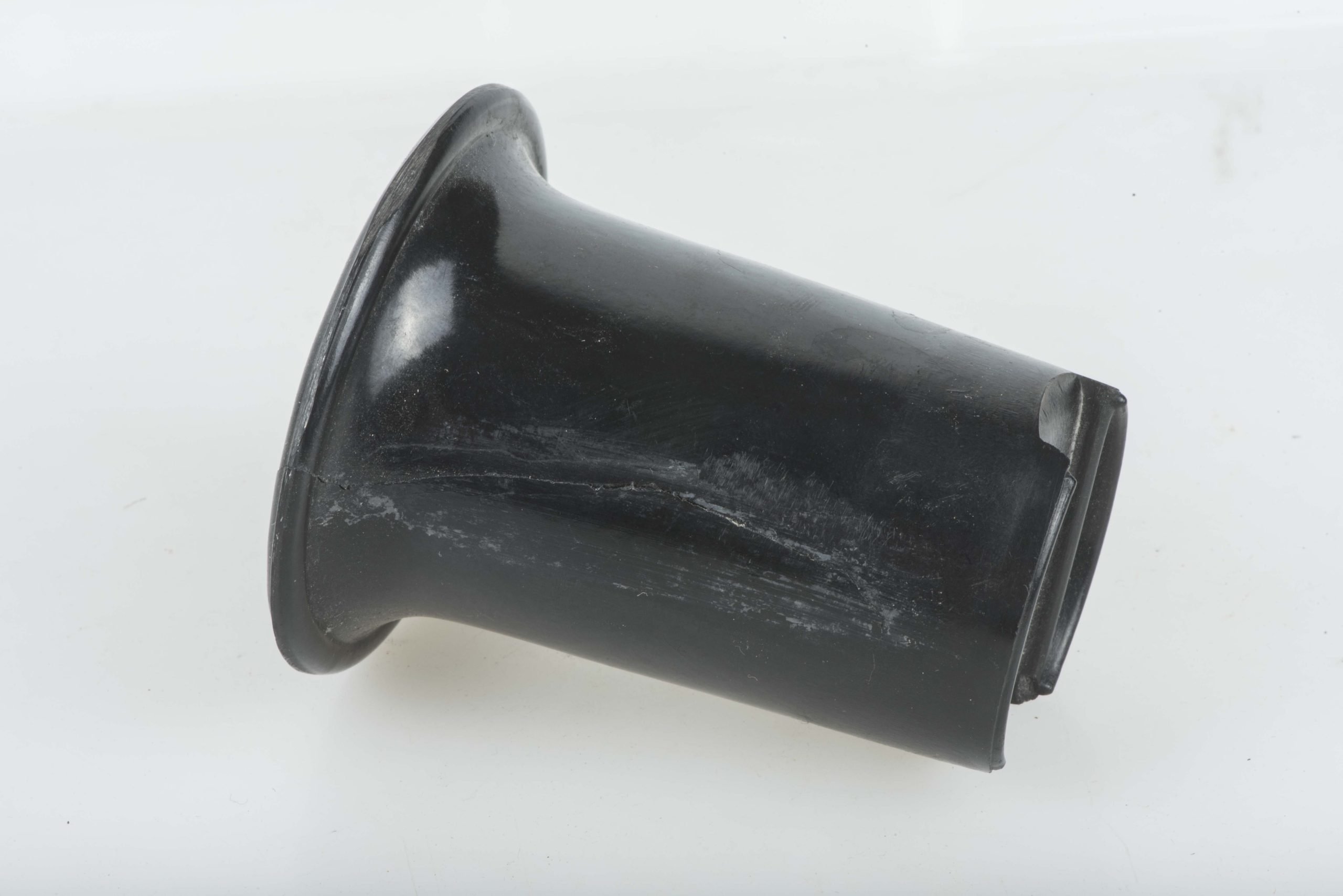 Black bakelite canteen cup marked 7M/S — image 2