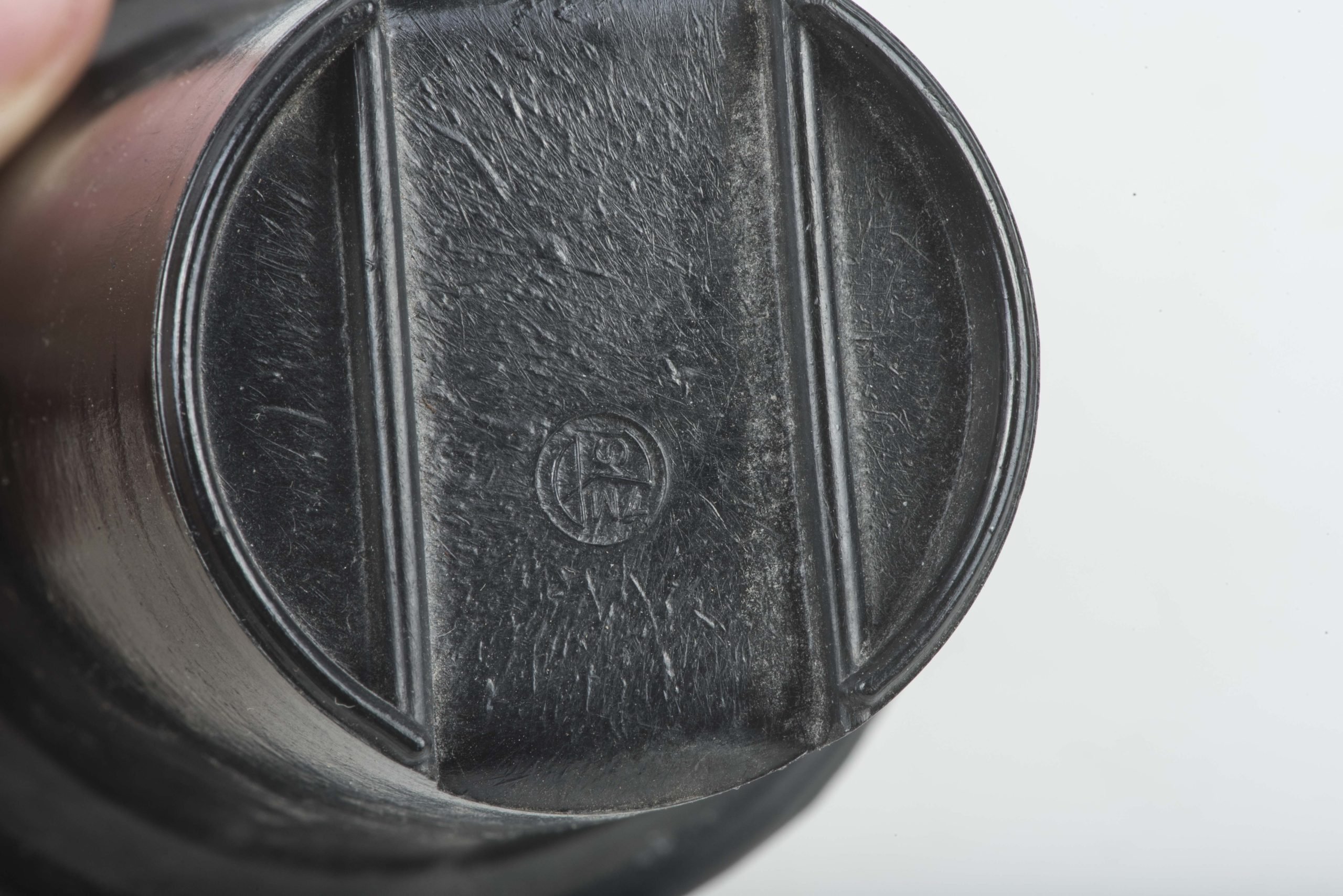 Black bakelite canteen cup marked 7M/S — image 5