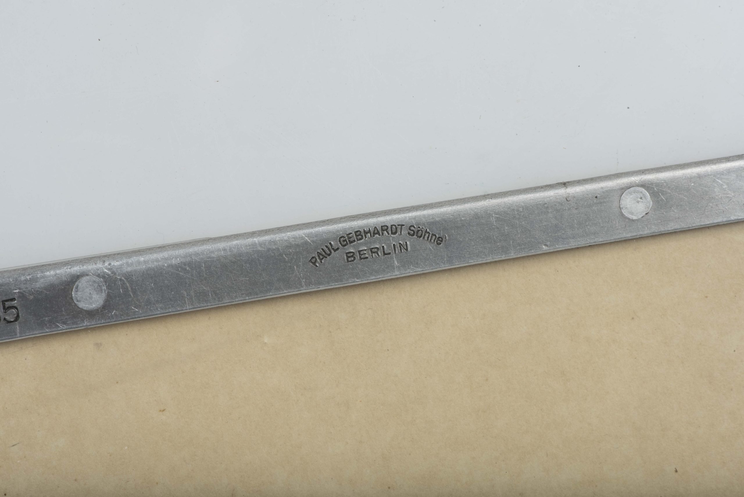 Rare Luftwaffe Schutzhülle für Zielkarten FL 23855 SHZ 2 marked Paul Gebhardt Söhne, Berlin 1941 — image 3