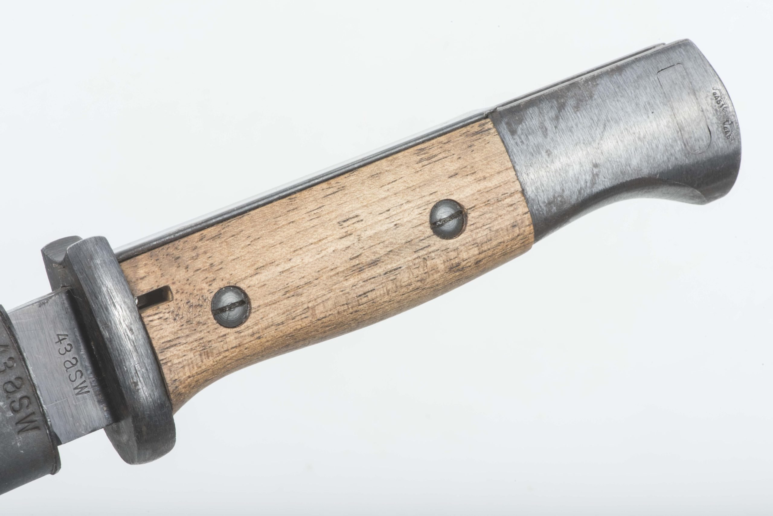 Unissued matching K98 bayonet marked 43 asw #2813 — image 11