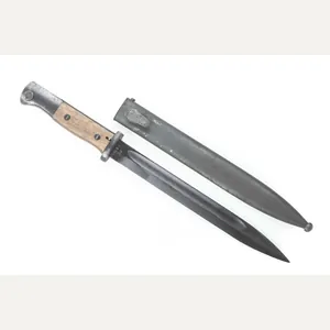 Unissued matching K98 bayonet marked 43 asw #2813