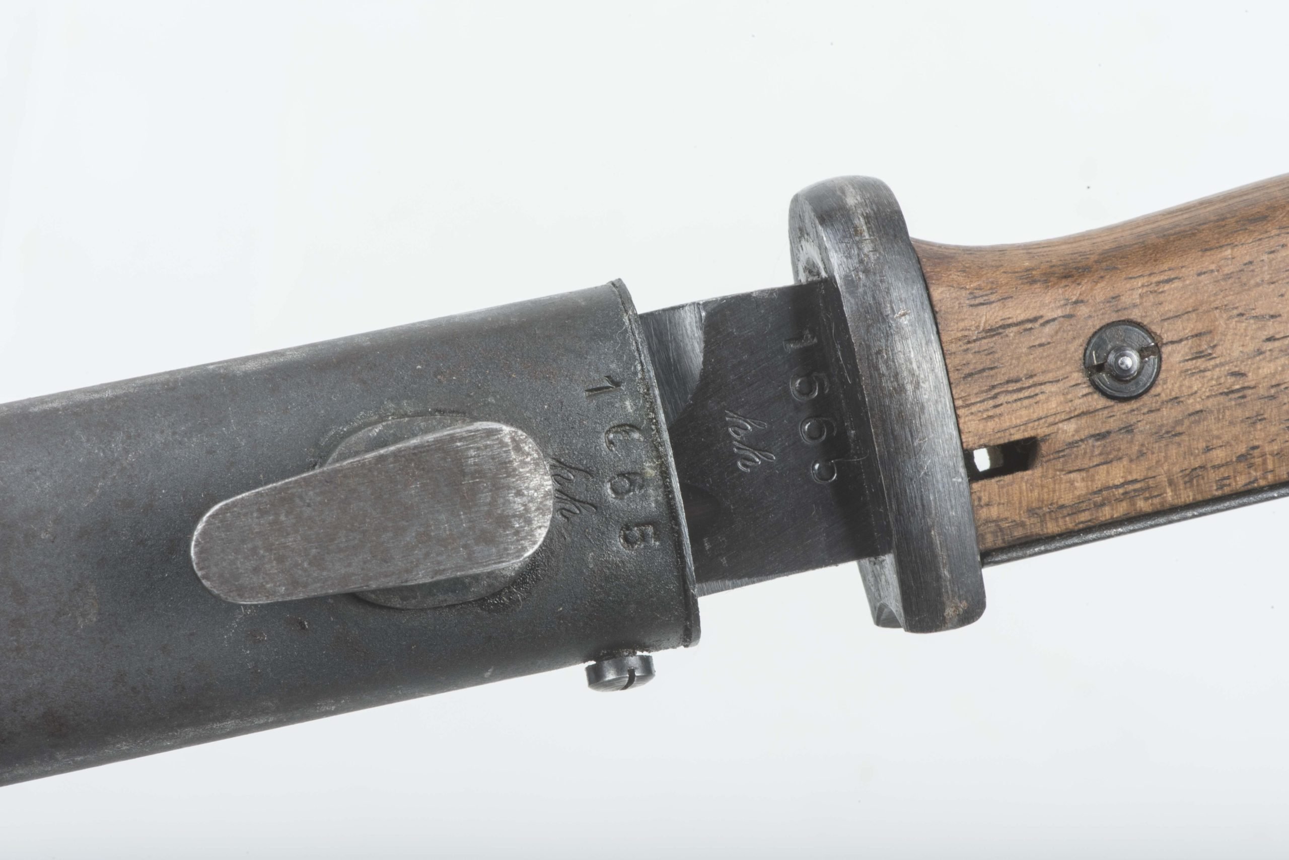 Unissued matching K98 bayonet marked 43 asw #1665 — image 16