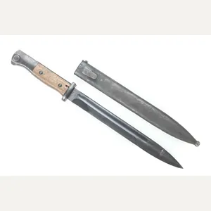 Unissued matching K98 bayonet marked 43 asw #1665
