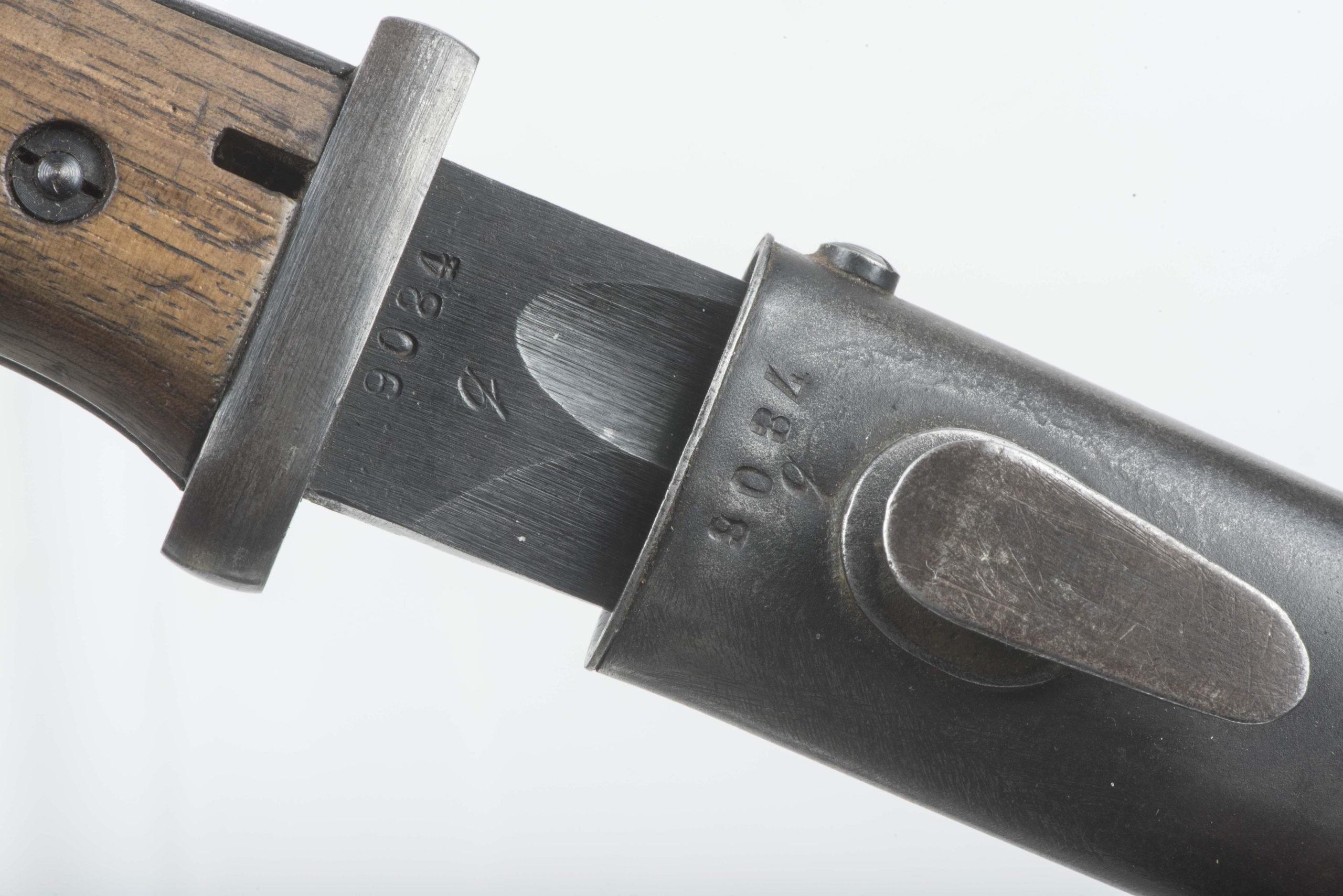 Rare French made matching k98 bayonet marked jwh 43 #9084 — image 13