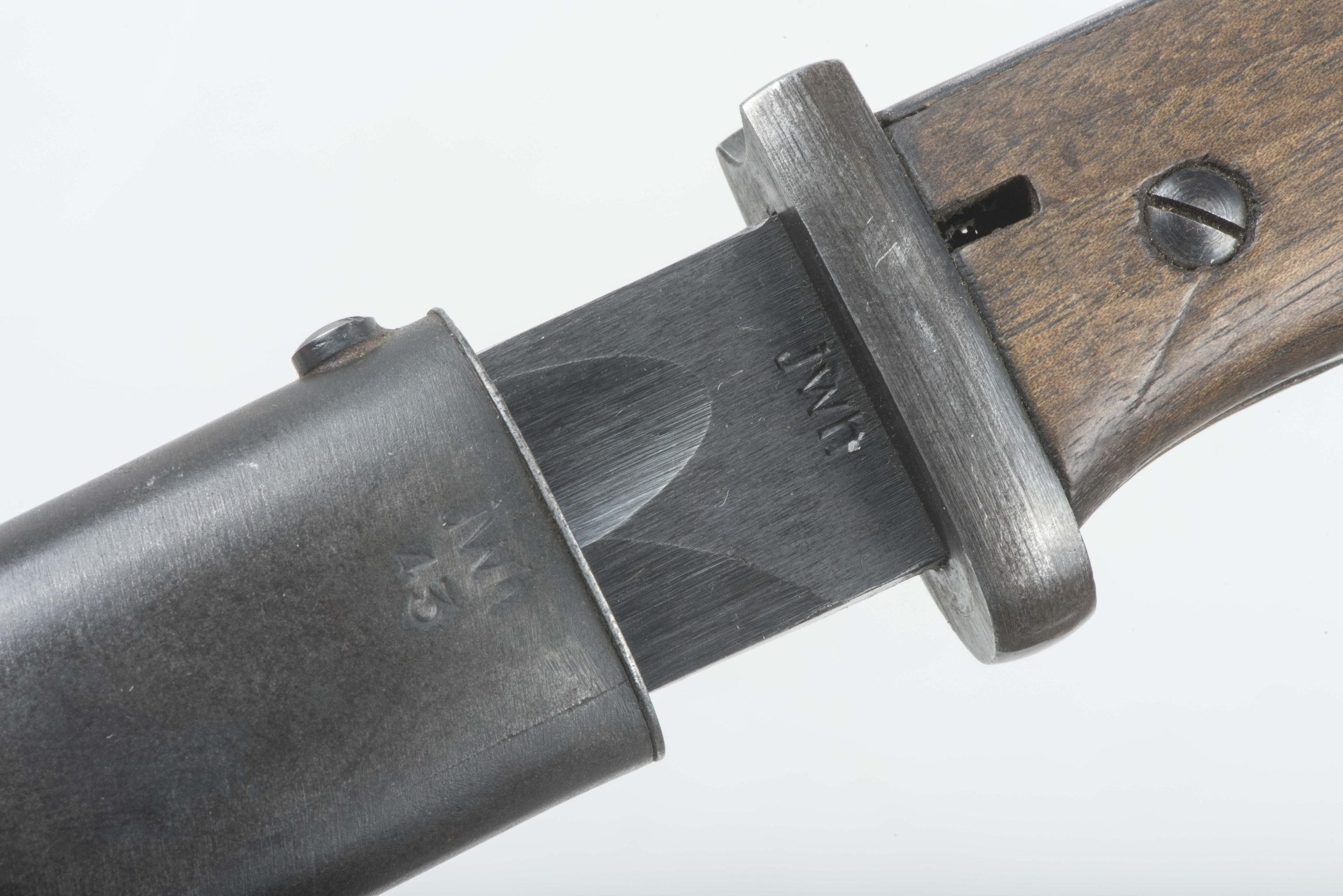 Rare French made matching k98 bayonet marked jwh 43 #9084 — image 19