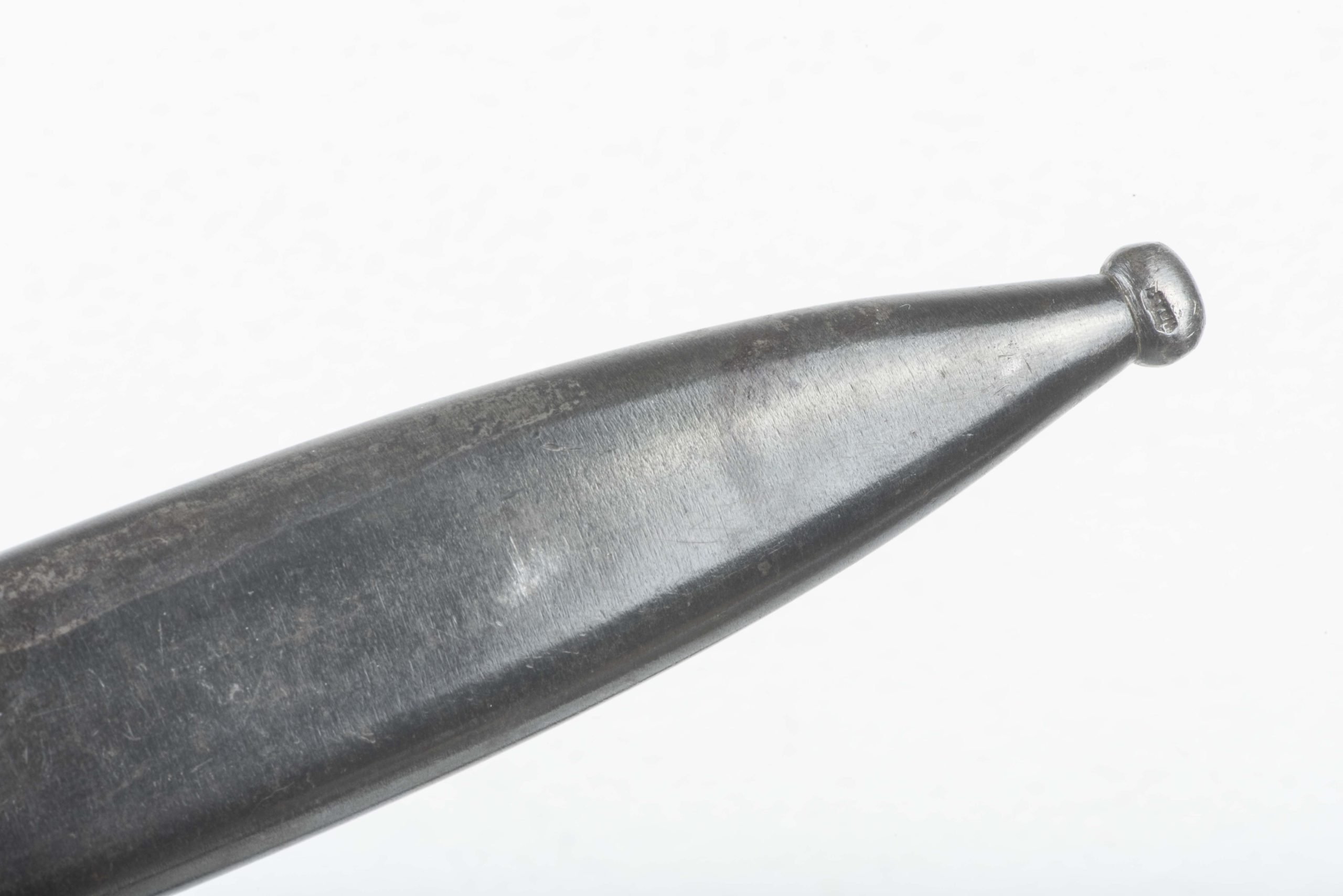 Matching K98 bayonet marked 42 asw #5027 with red blade — image 3