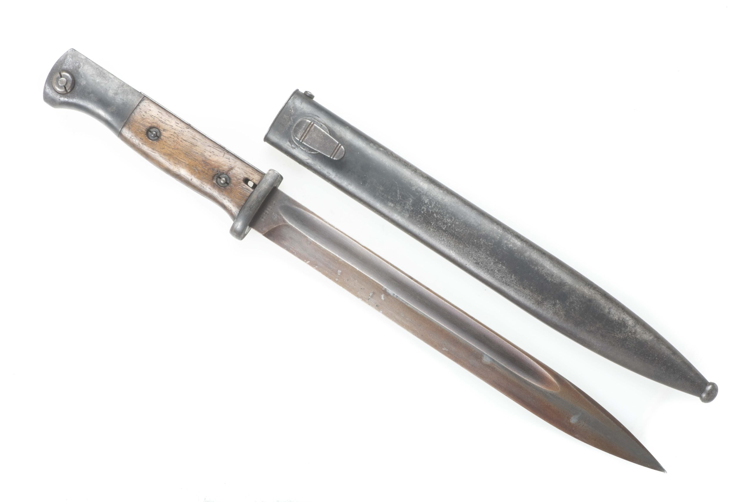 Matching K98 bayonet marked F. Herder A.S. n 1937 #6903