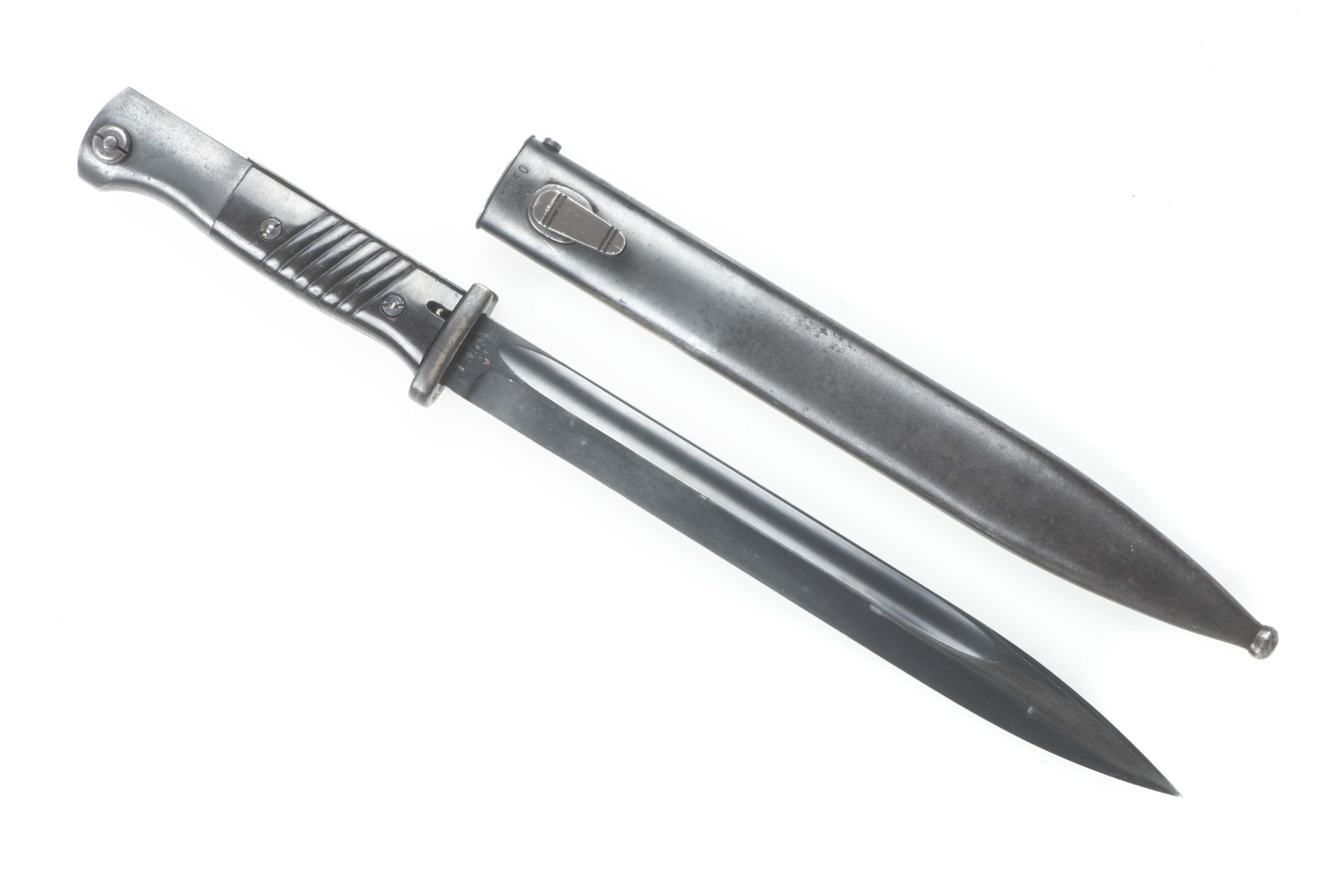 Matching K98 bayonet marked Mundlos 38 #7950