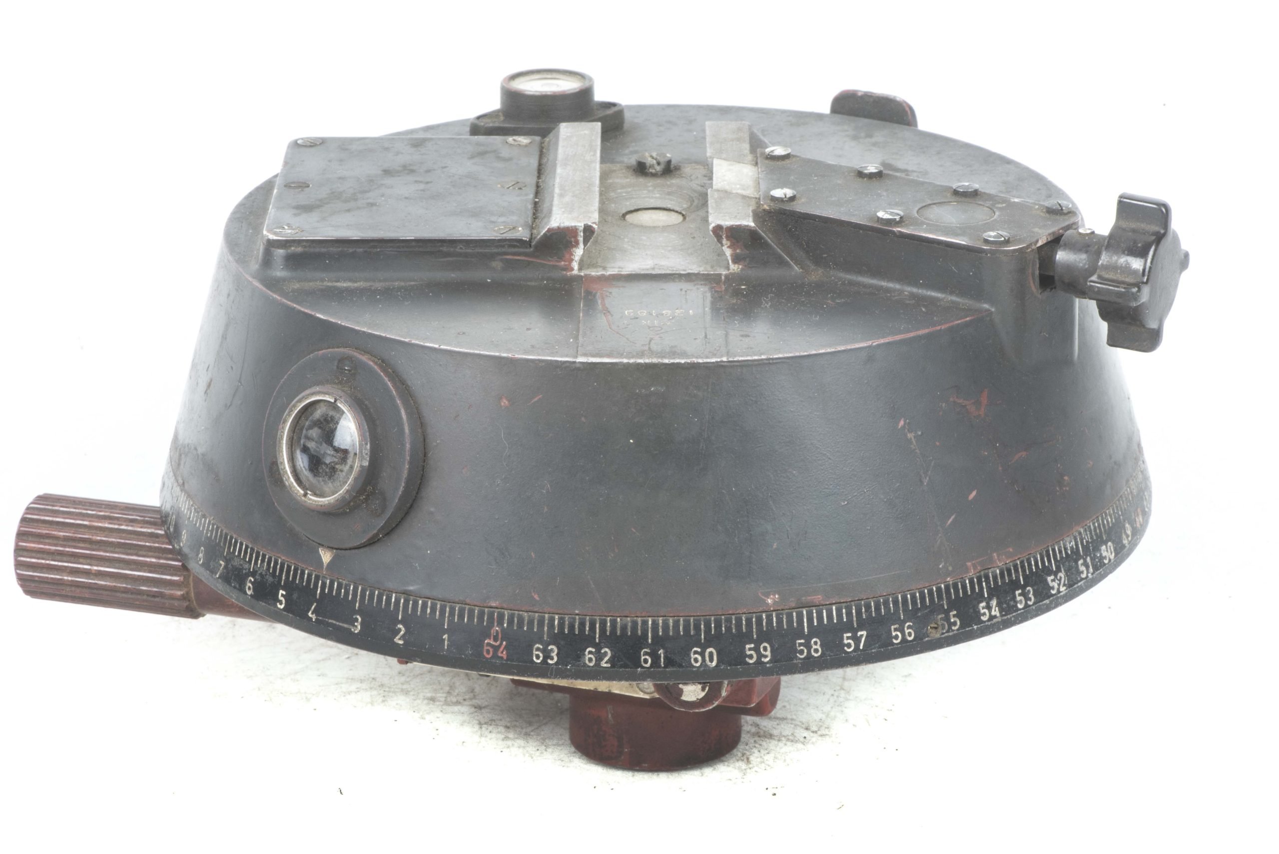Rare turning table for the 10×80 Flak spotting binoculars marked clk