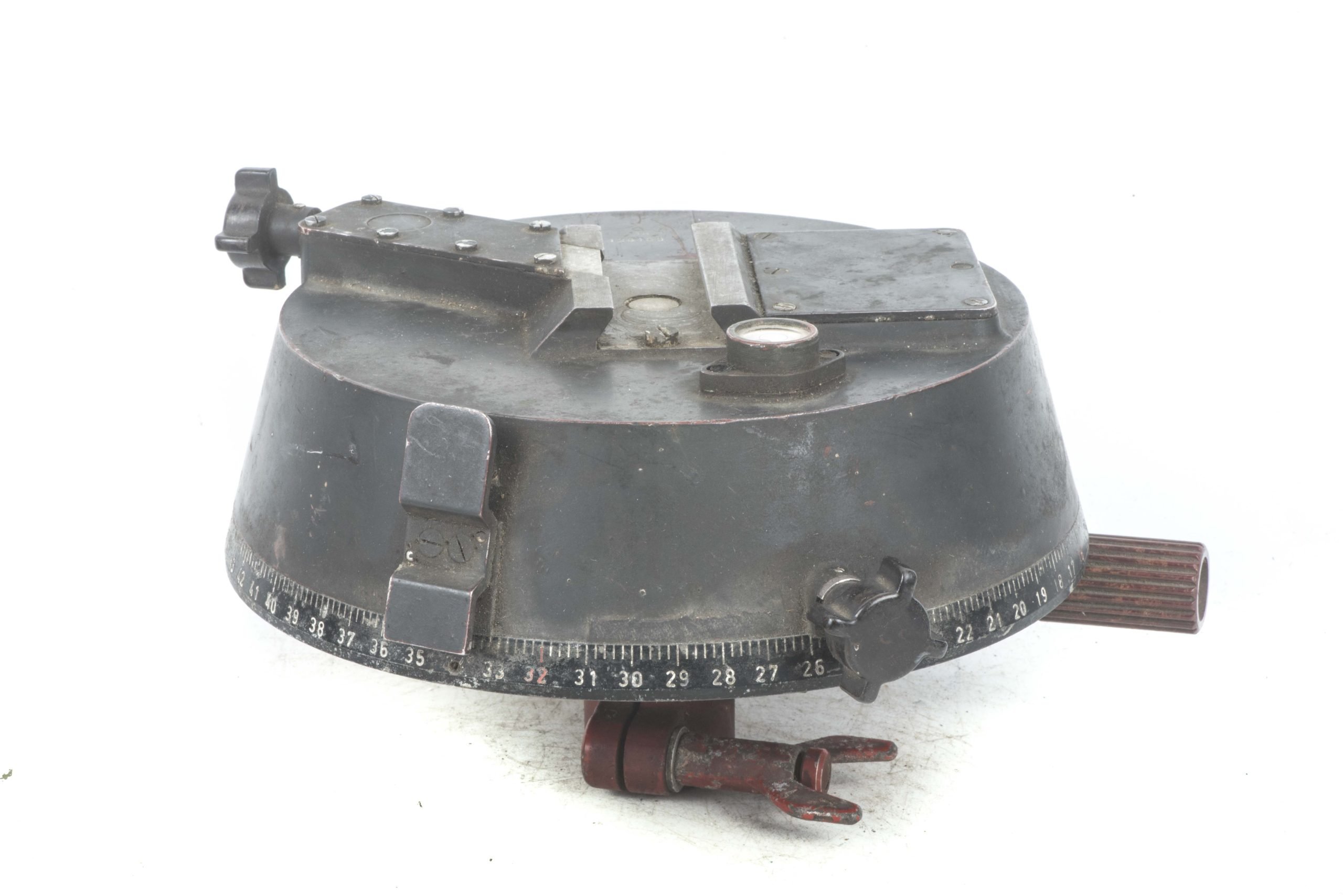 Rare turning table for the 10×80 Flak spotting binoculars marked clk — image 2