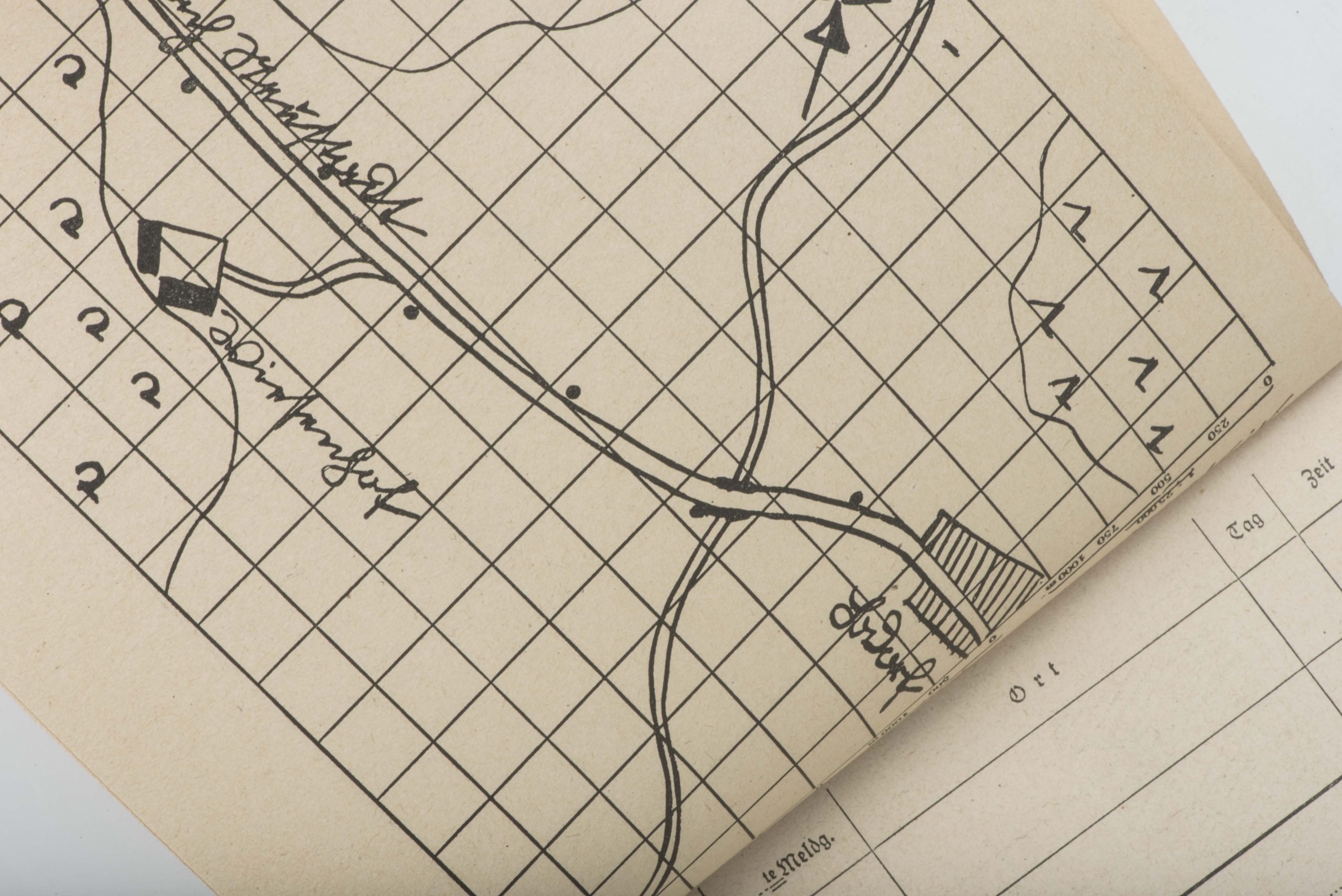 Rare German mapcase notebook Helm Meldeblock — image 10