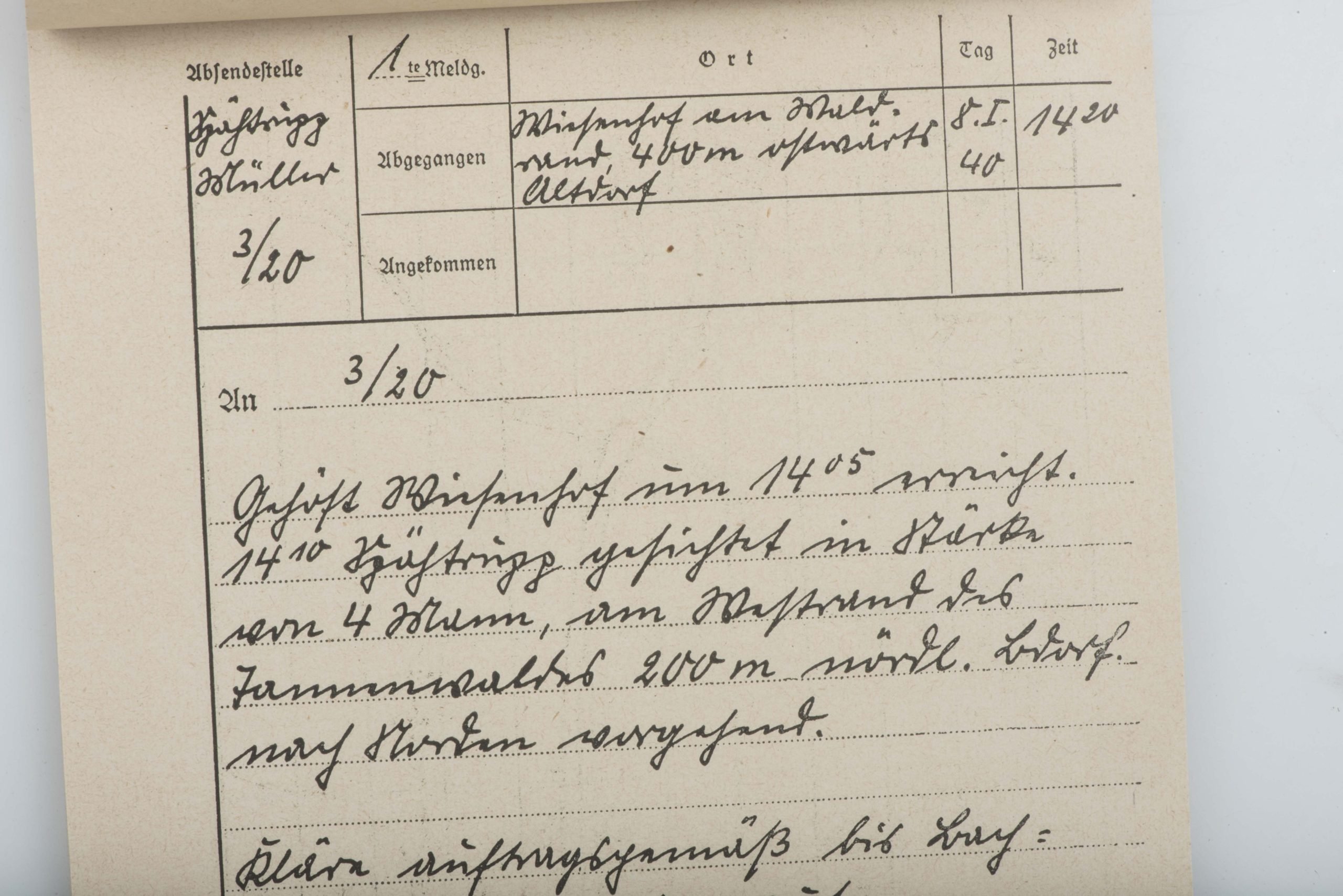 Rare German mapcase notebook Helm Meldeblock — image 8