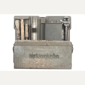 Rare late war MG34 u. MG42 Werkzeugkasten Waffenmeister tool case