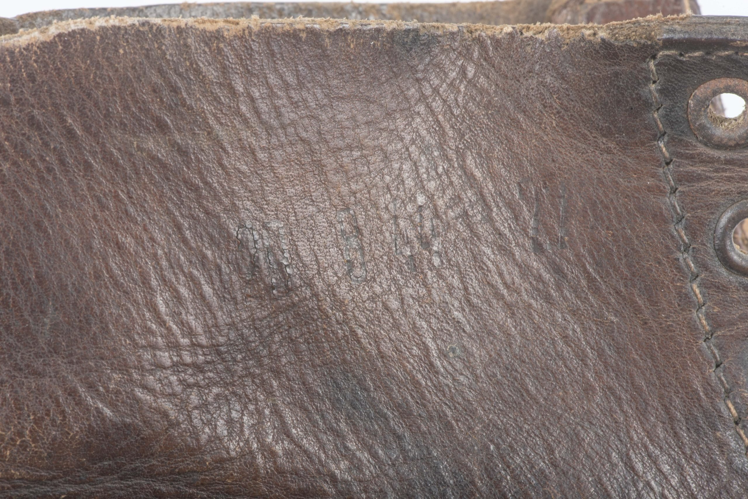 Late war brown issue M37 lowboots or Schnürschuhe — image 12