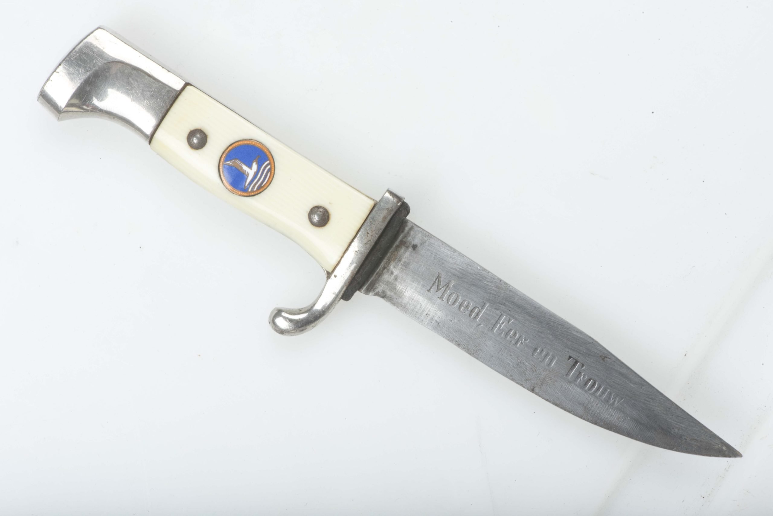 Rare Dutch Nationale Jeugdstorm knife with motto by Eickhorn Solingen — image 10