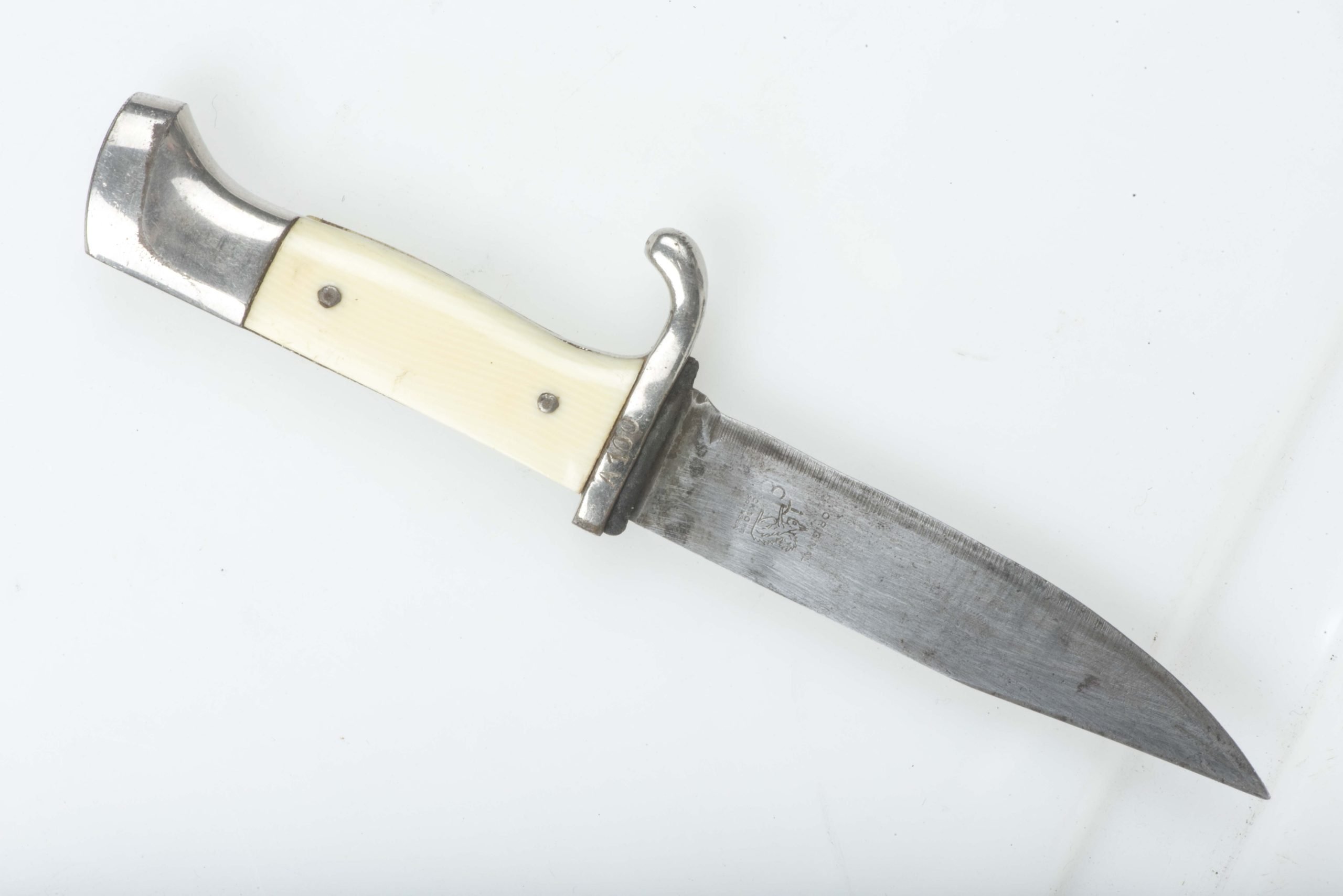 Rare Dutch Nationale Jeugdstorm knife with motto by Eickhorn Solingen — image 11