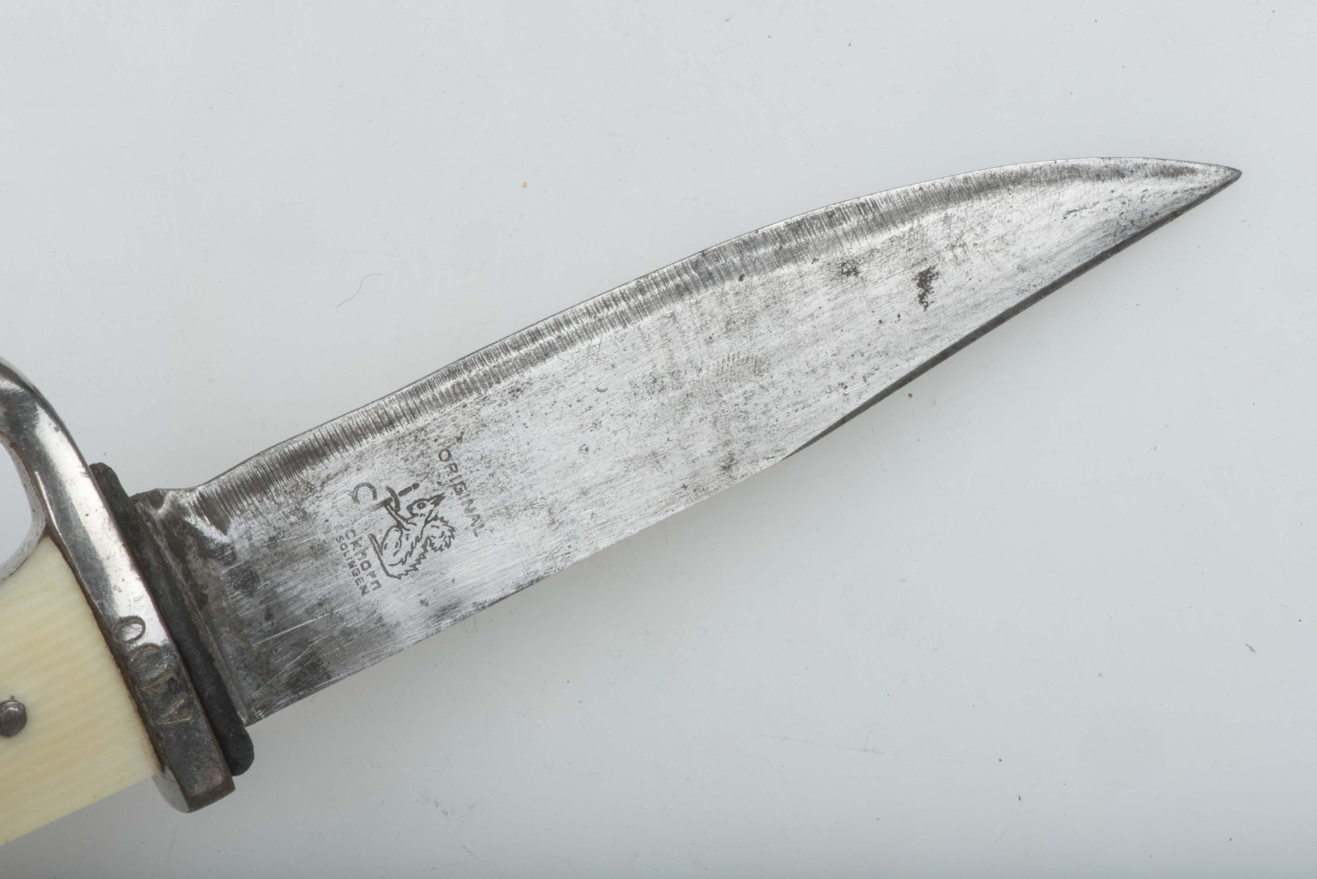Rare Dutch Nationale Jeugdstorm knife with motto by Eickhorn Solingen — image 12
