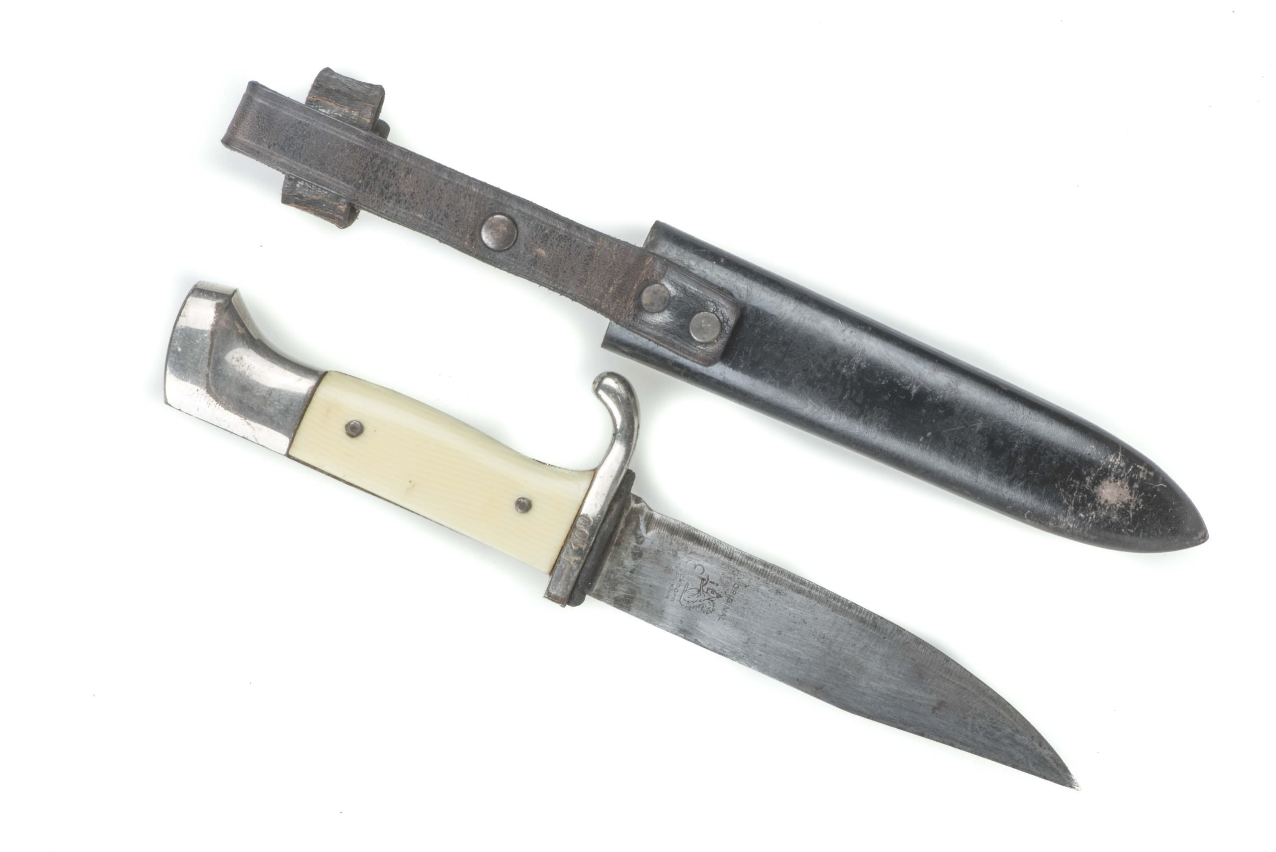 Rare Dutch Nationale Jeugdstorm knife with motto by Eickhorn Solingen — image 2