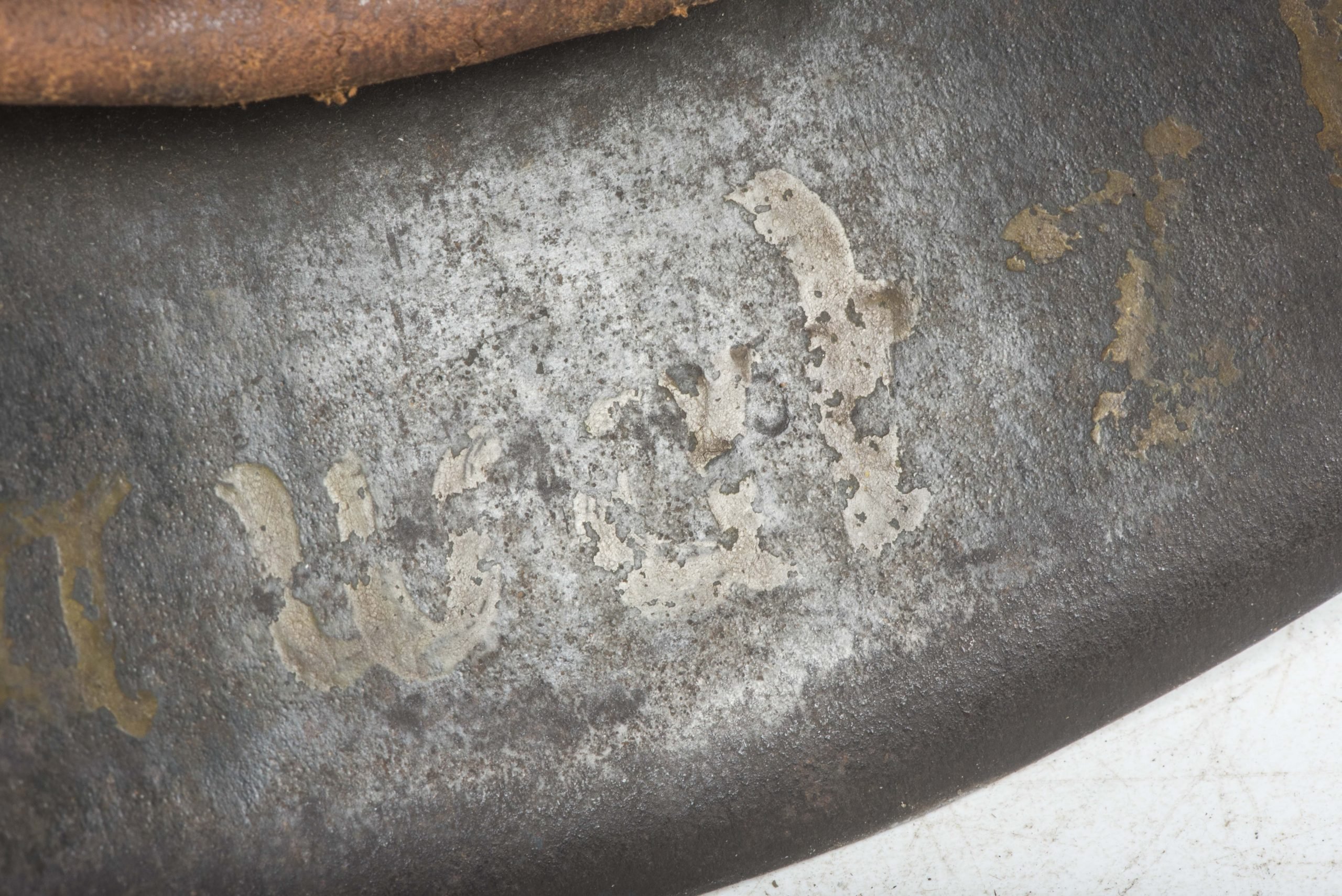 EF62 M42 Waffen-SS single decal helmet named Sawatzki — image 11