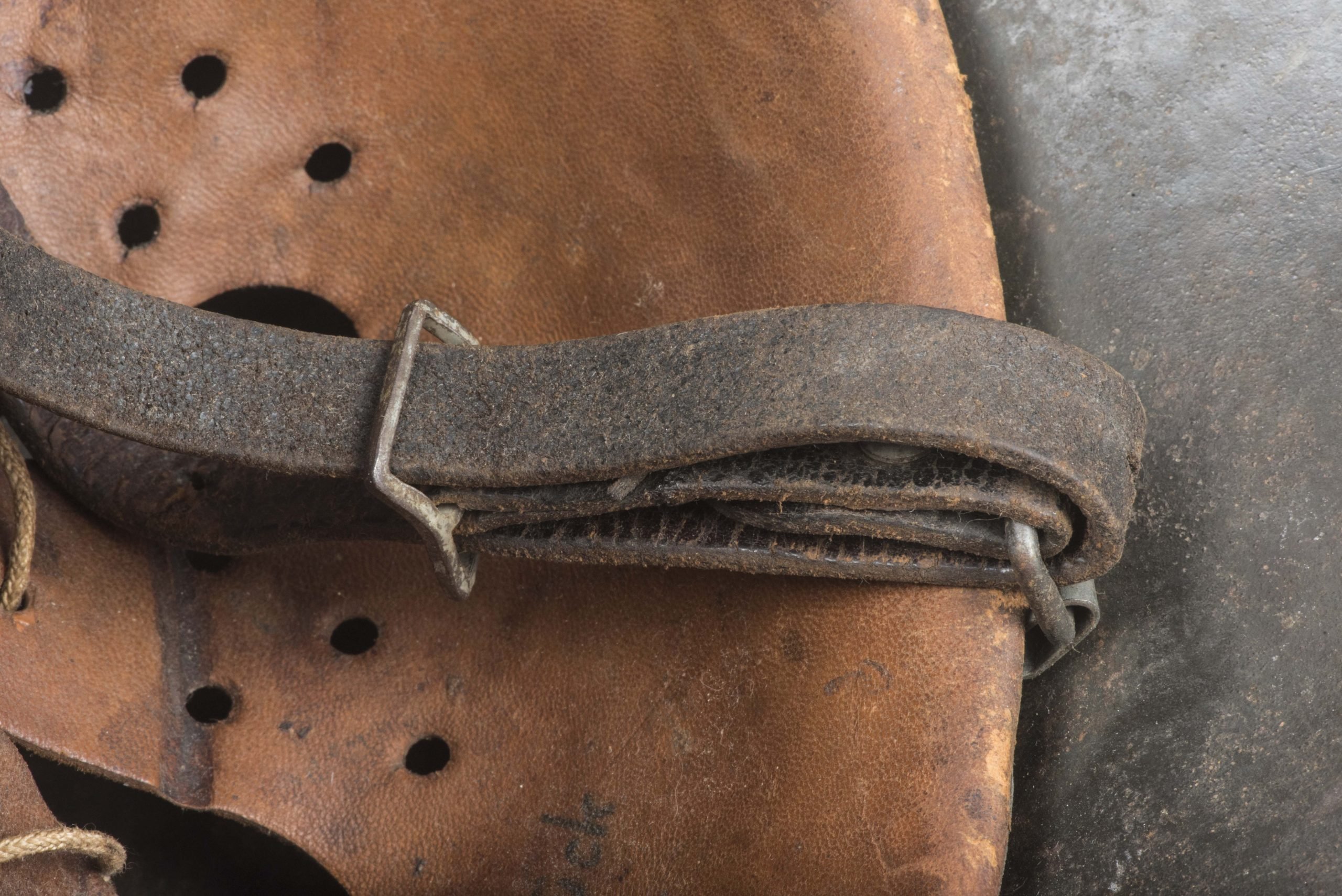 EF62 M42 Waffen-SS single decal helmet named Sawatzki — image 14