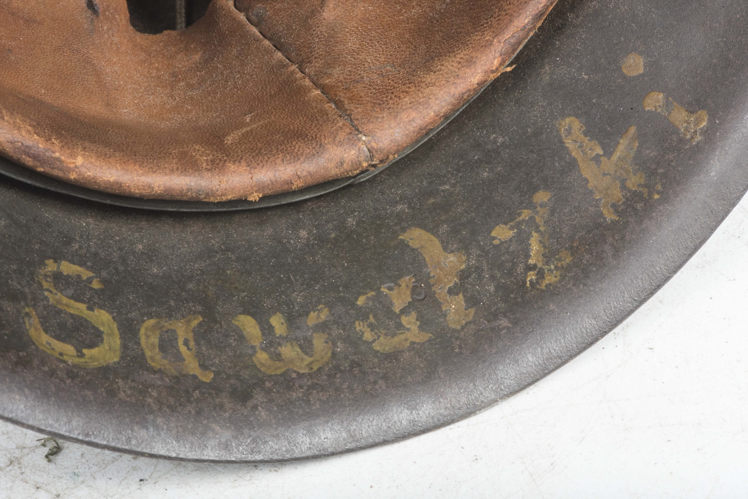 EF62 M42 Waffen-SS single decal helmet named Sawatzki — image 9