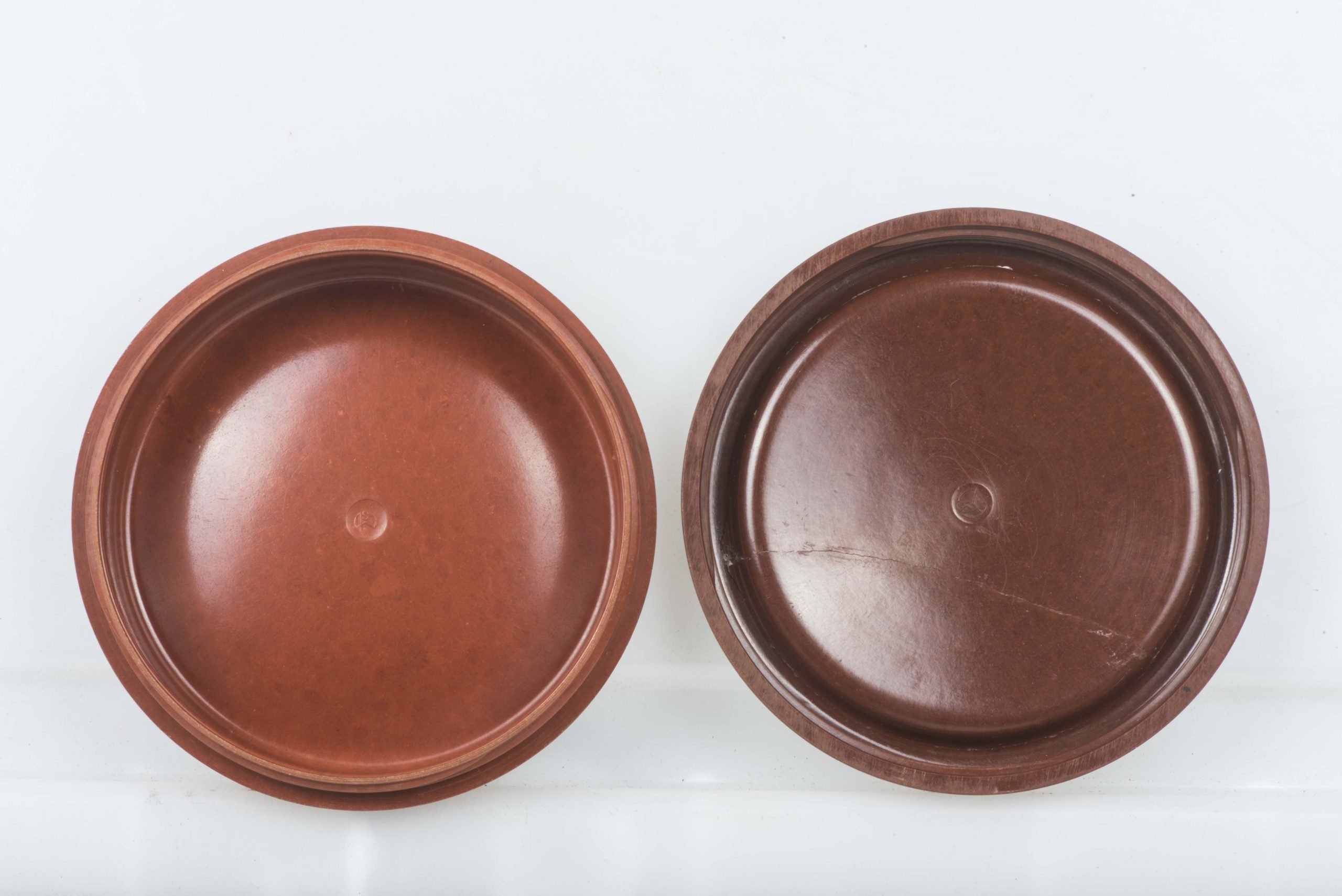 Rare light brown butterdish — image 3