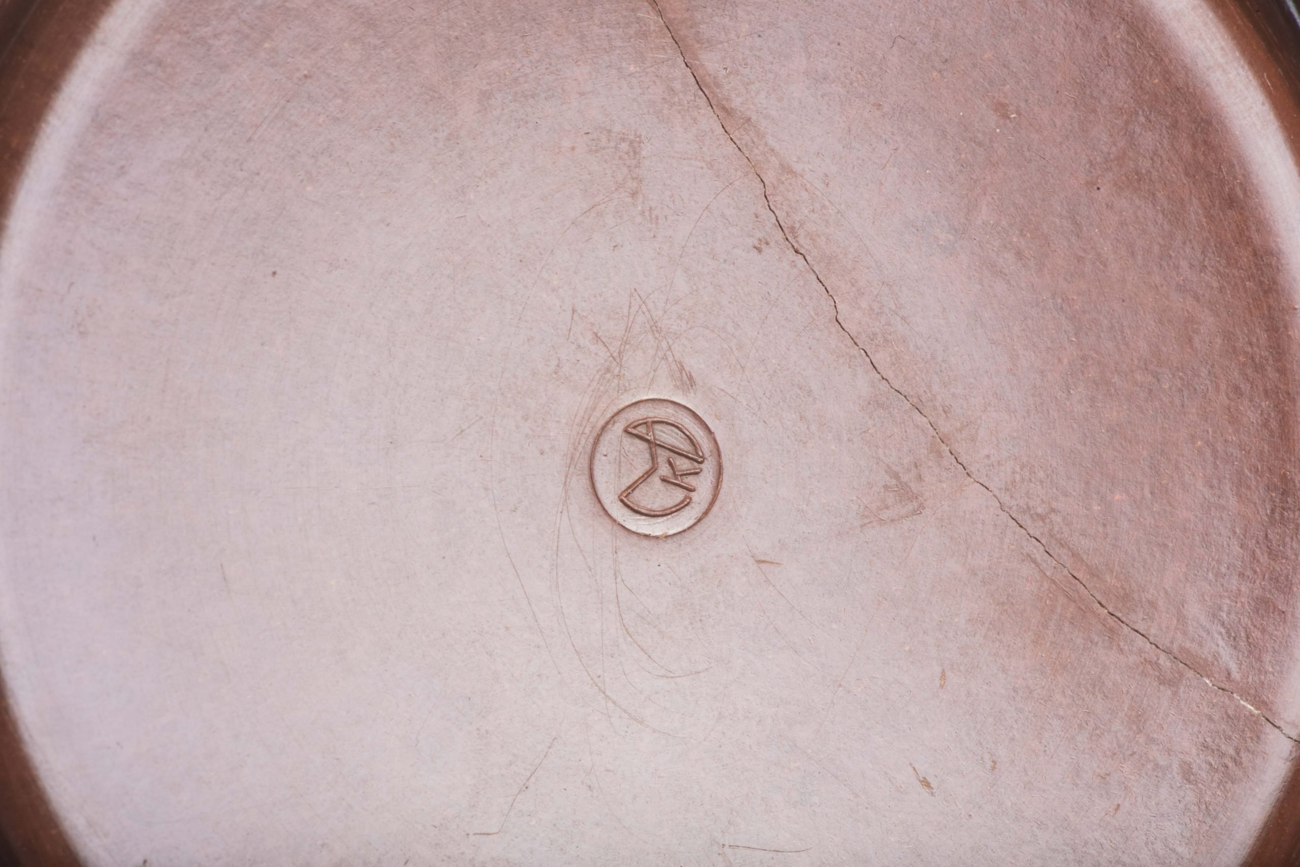 Rare light brown butterdish — image 4