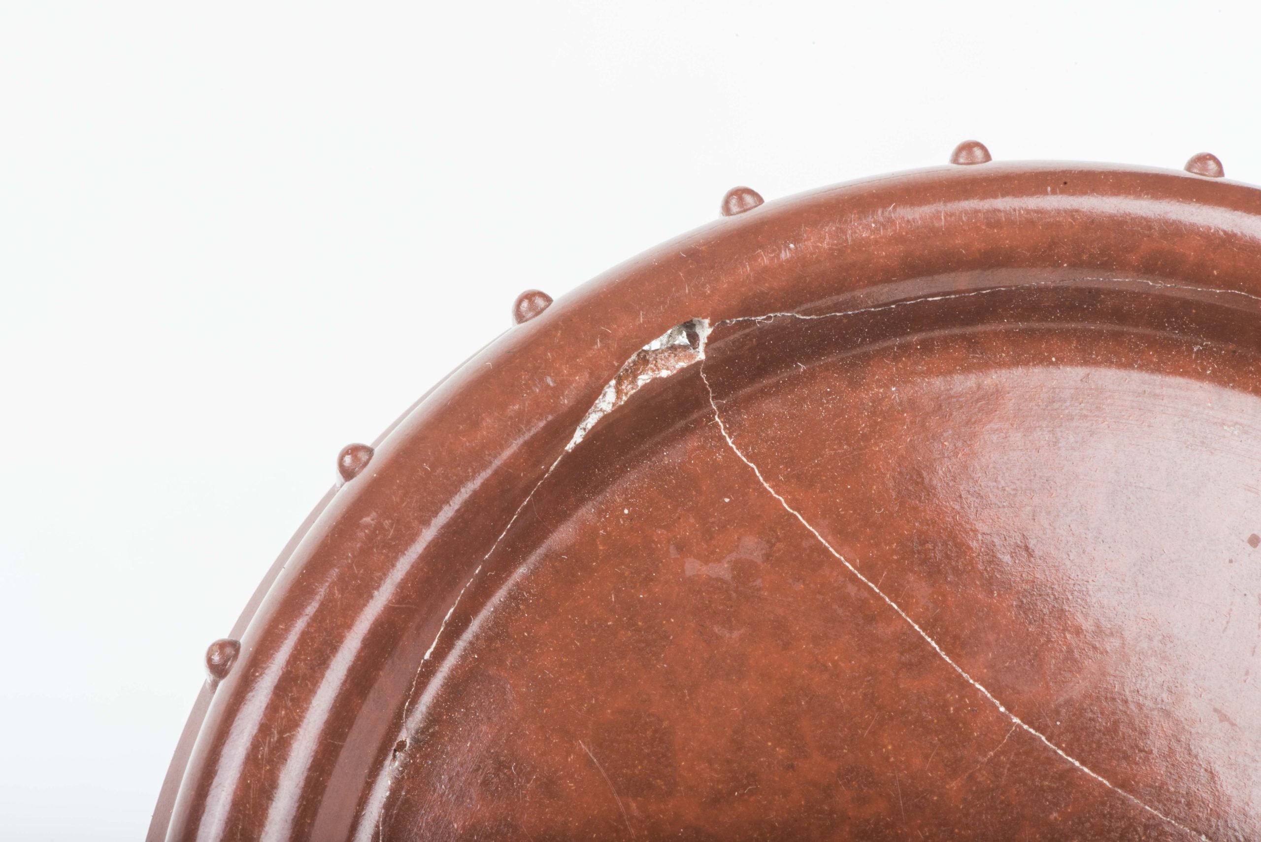 Rare light brown butterdish — image 6