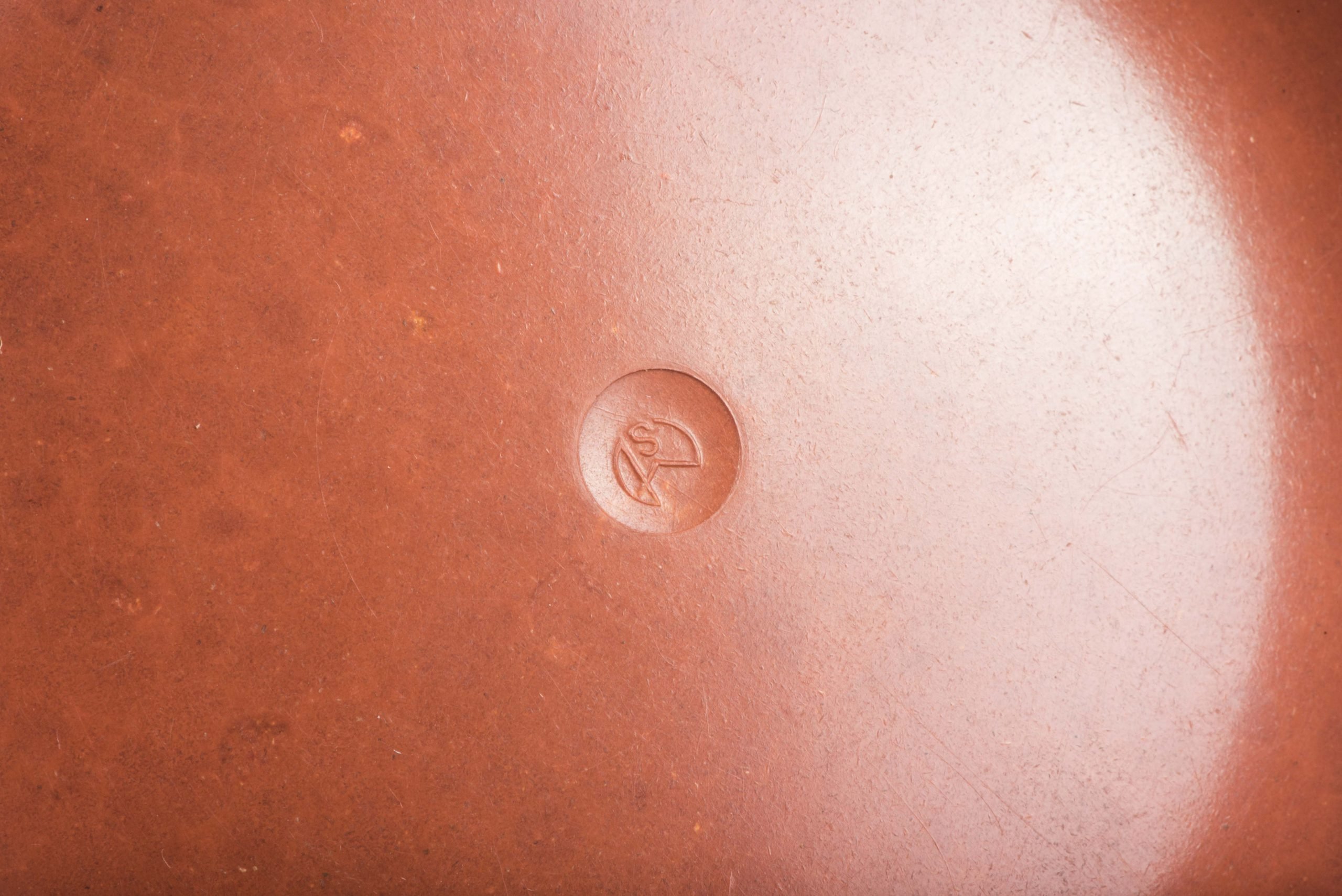 Rare light brown butterdish — image 8