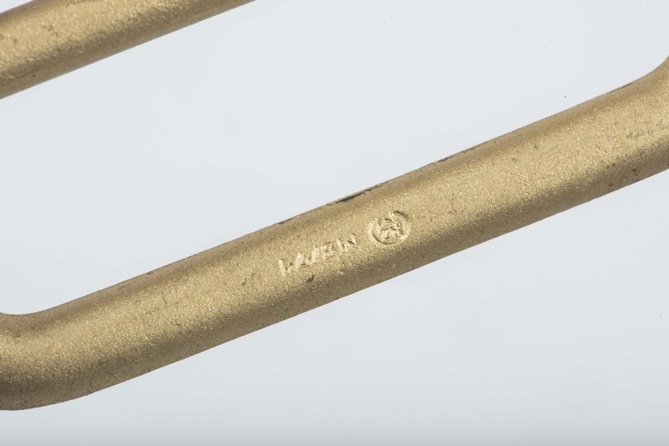 Political belt buckle marked RZM M5/71 with RZM tag — image 3