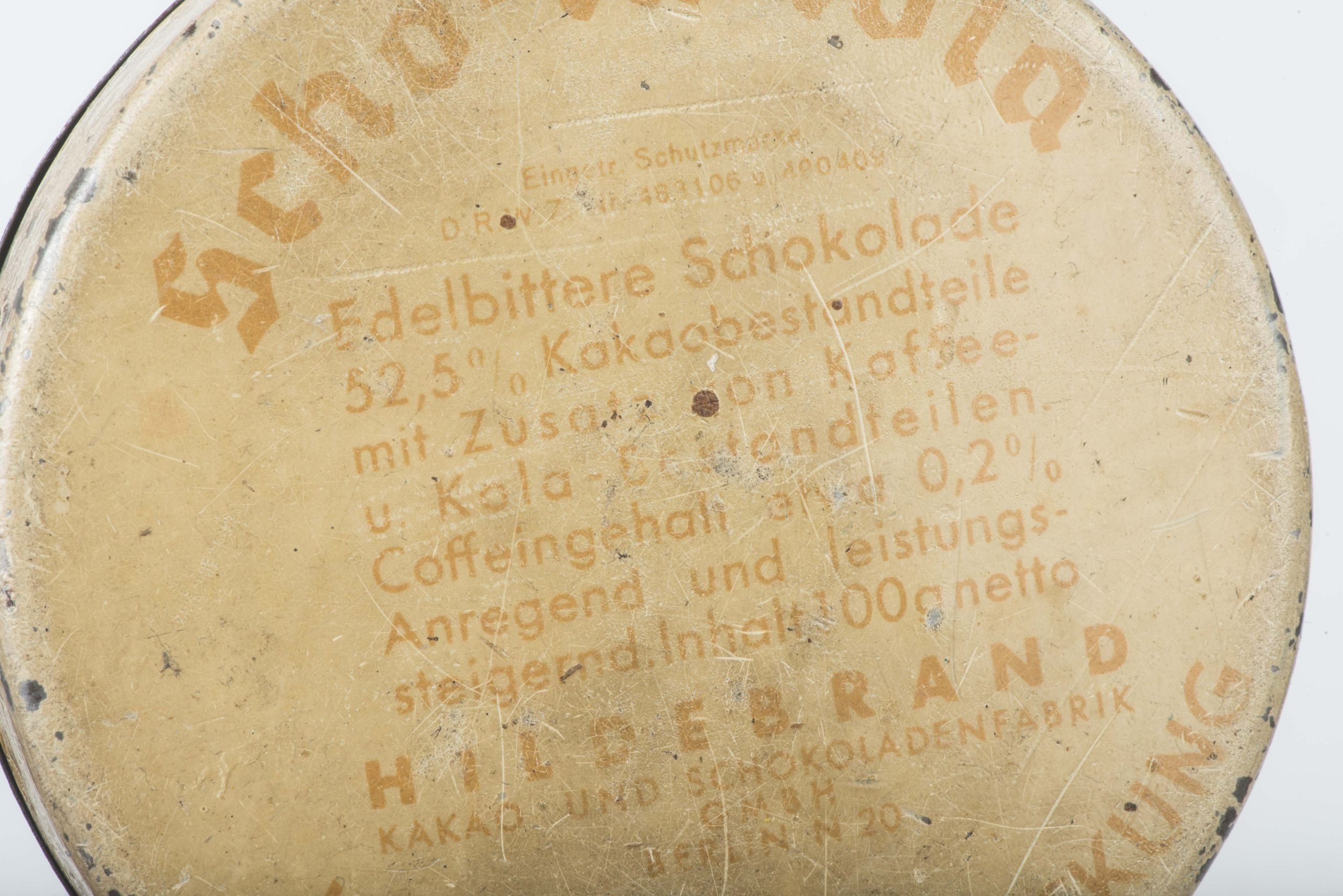 Wehrmacht issue chocolate Scho-Ka-Kola ration dated 1939 by Hildebrand — image 3