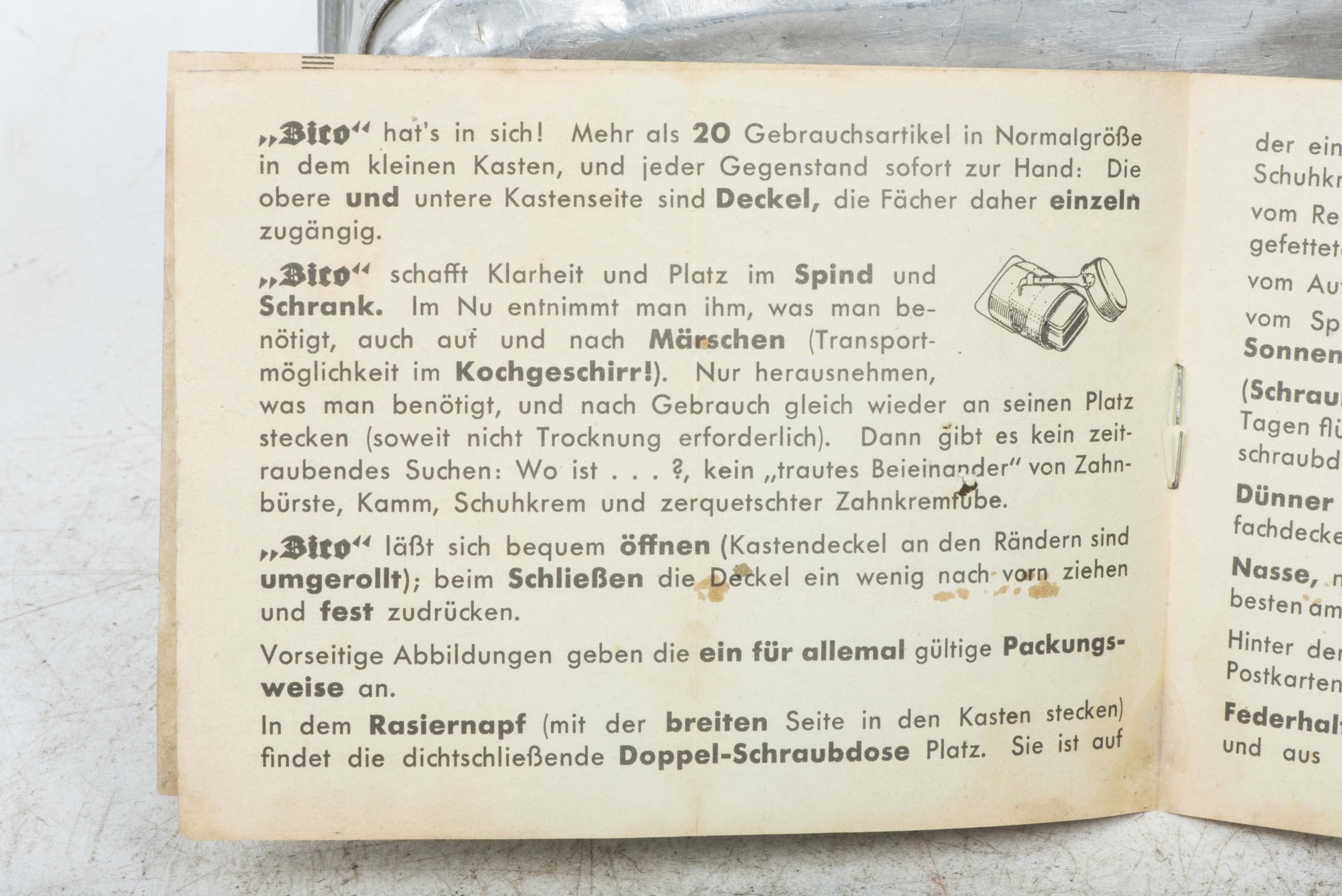 Lico Wirtschaftkasten personal effects box — image 4