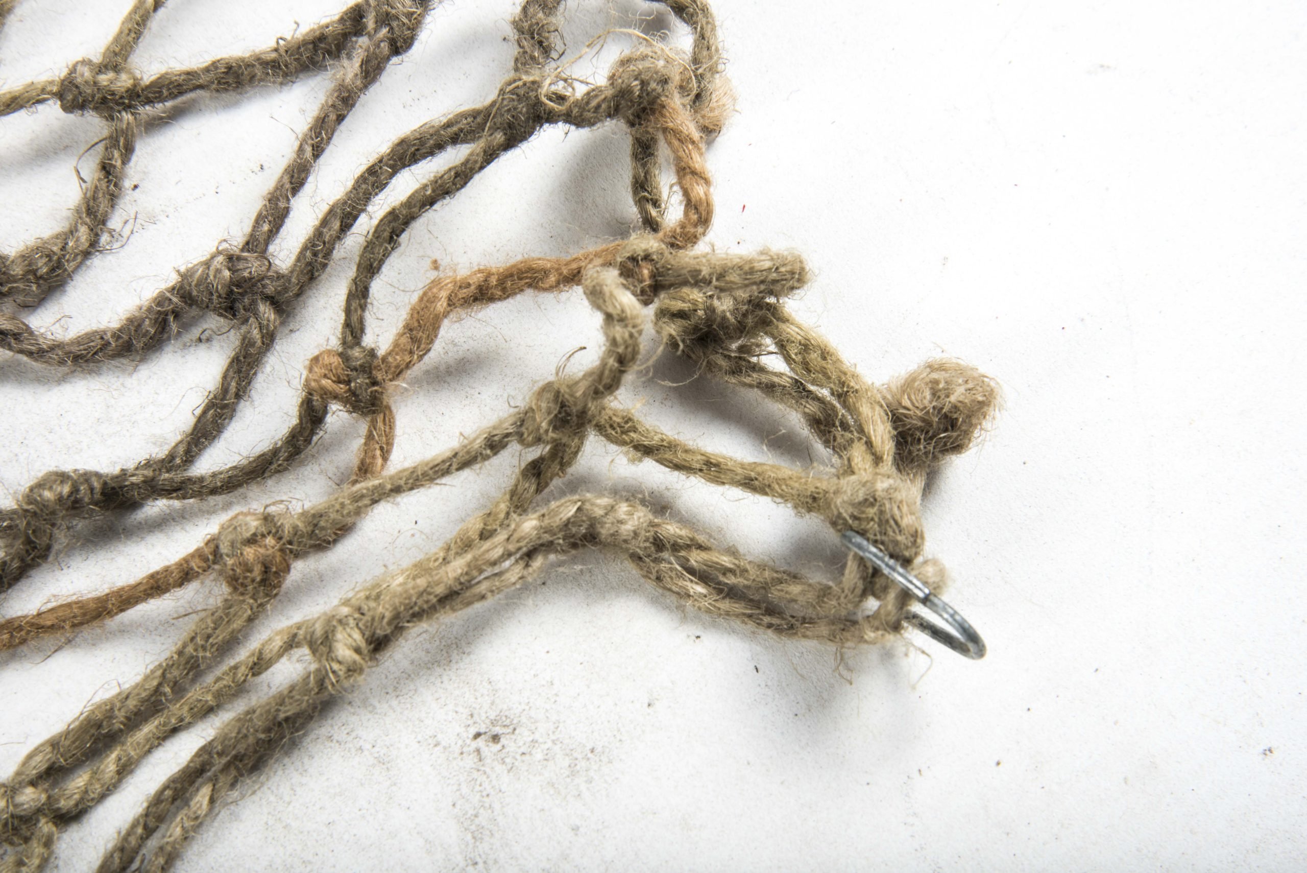 Unissued late war German helmet net or Tarnnetz — image 4