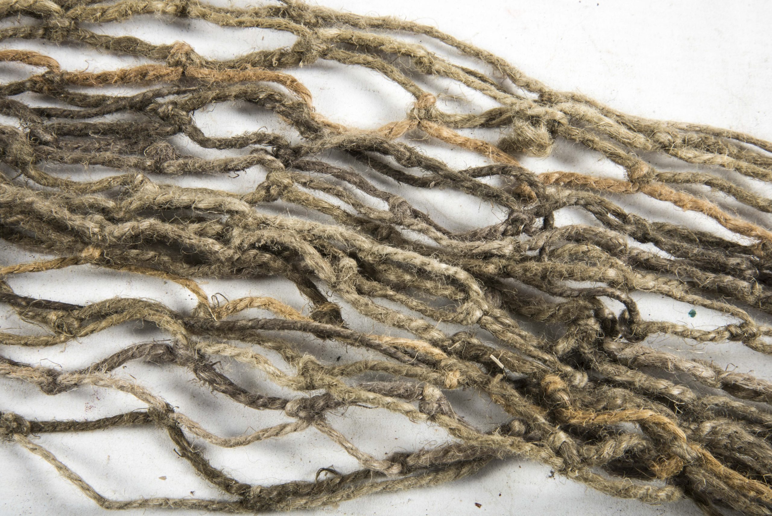 Unissued late war German helmet net or Tarnnetz — image 7