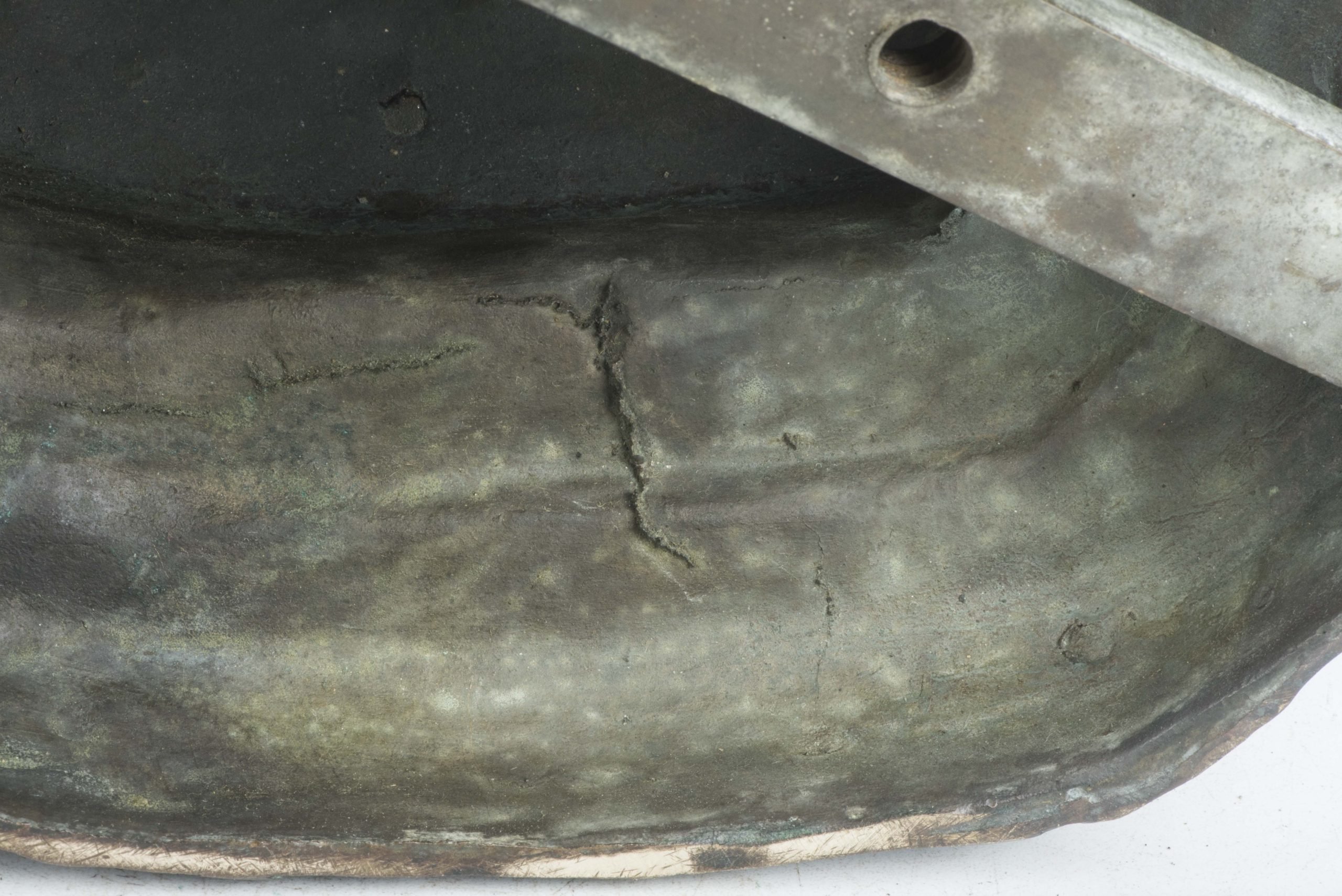 Rare twice life sized bronze bust of Adolf Hitler marked FL — image 23